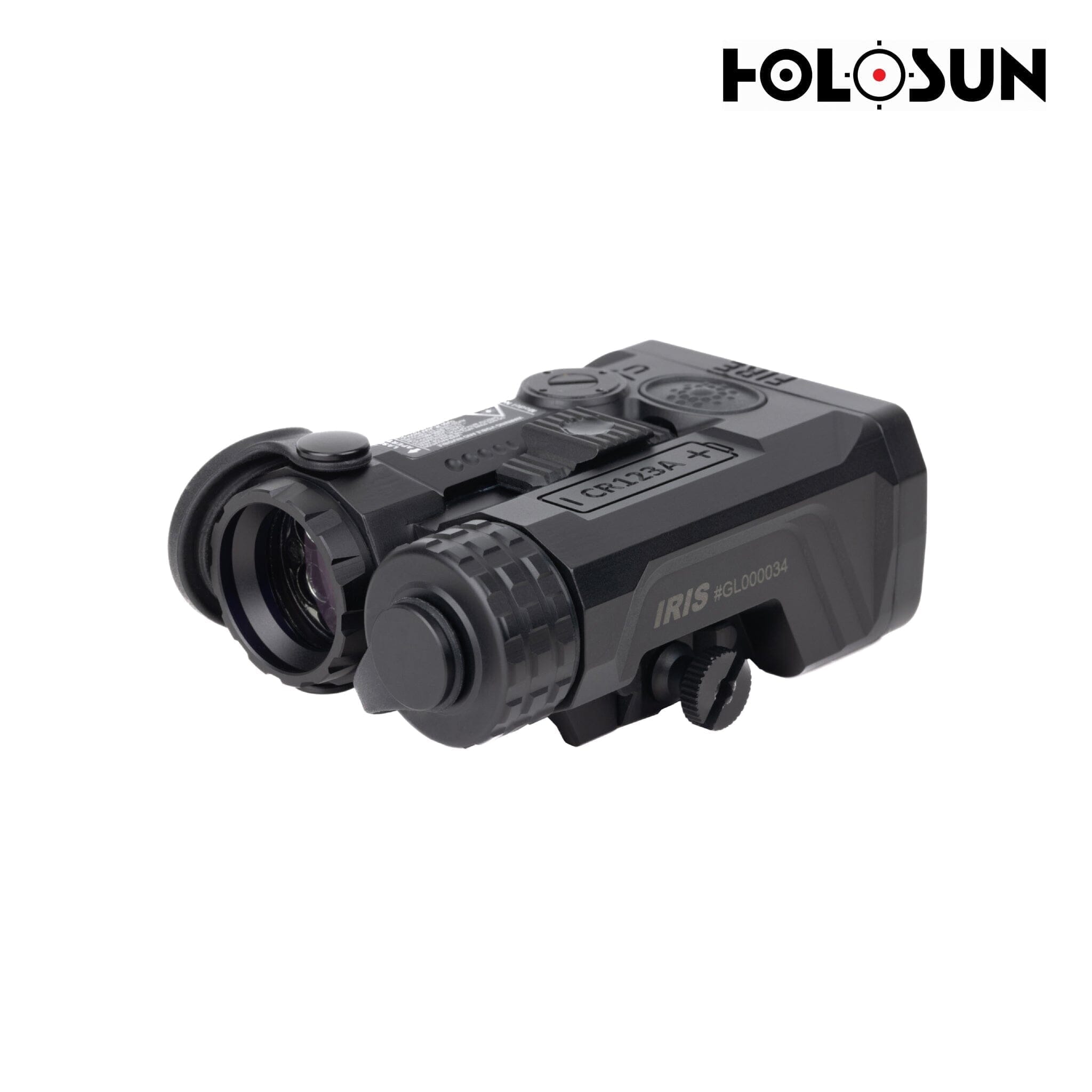 Holosun IRIS-3 Triple-Function Laser Sight – Green/IR Laser with IR Illuminator Weapon Laser Sight Holosun