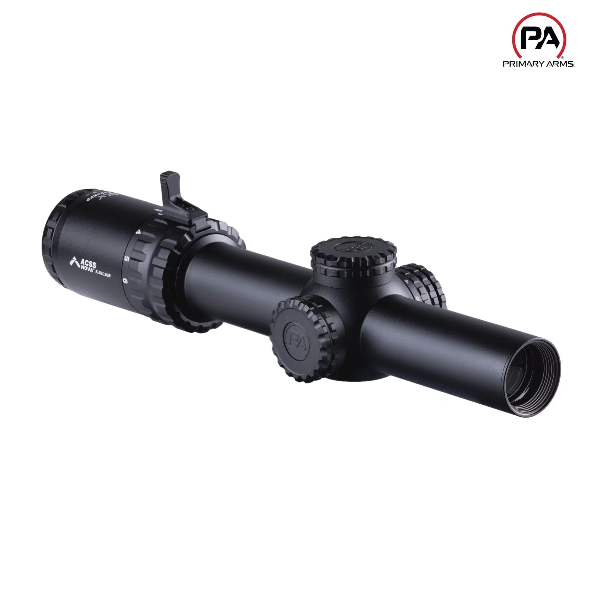 Primary Arms SLx 1-6x24 SFP Riflescope Gen IV - ACSS Nova 5.56/.308 Fiber-Wire Reticle Rifle Scope Primary Arms