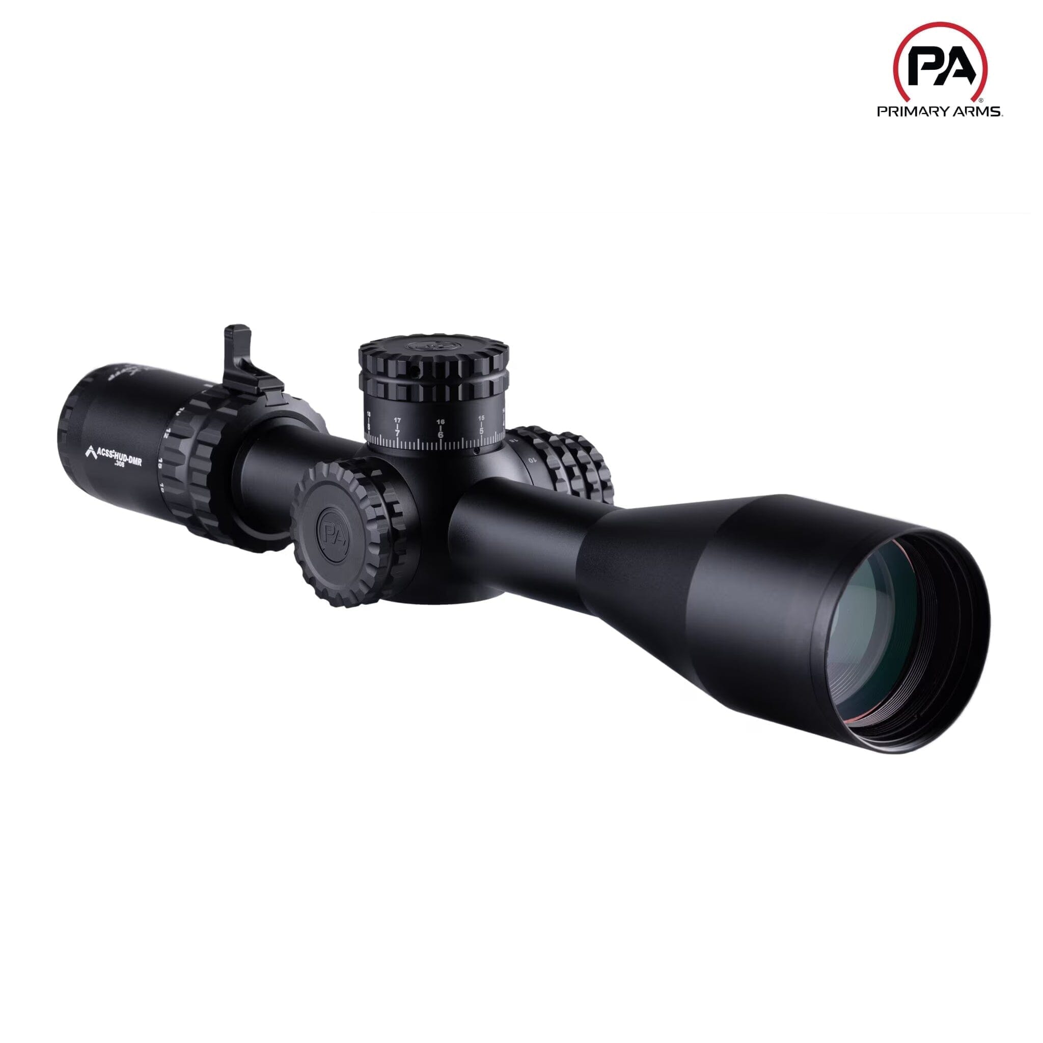 Primary Arms SLx 3-18x50 FFP Gen II Riflescope - ACSS HUD DMR 308 Reticle Rifle Scope Primary Arms