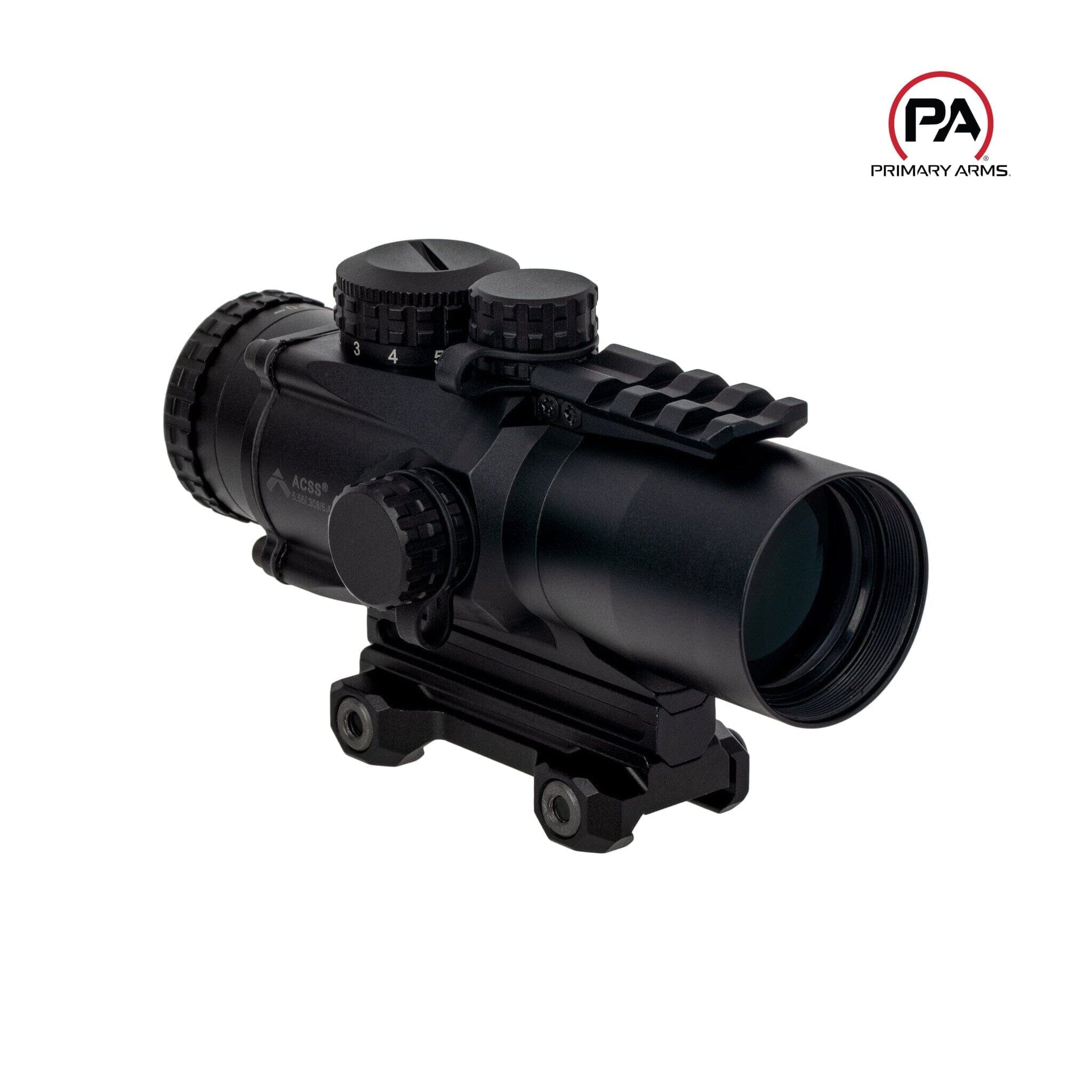 Primary Arms SLx 3x32 Gen III Prism Scope - ACSS 5.56 CQB M2 Reticle Prism Scope Primary Arms
