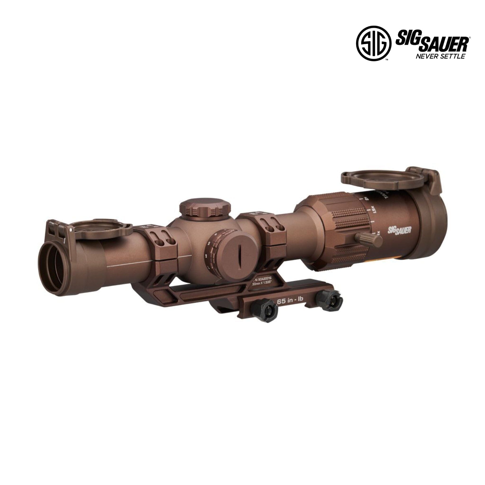 SIG Sauer TANGO-MSR 1-6x24 SFP Riflescope - MSR BDC6 Reticle - Coyote Tan Rifle Scope SIG Sauer