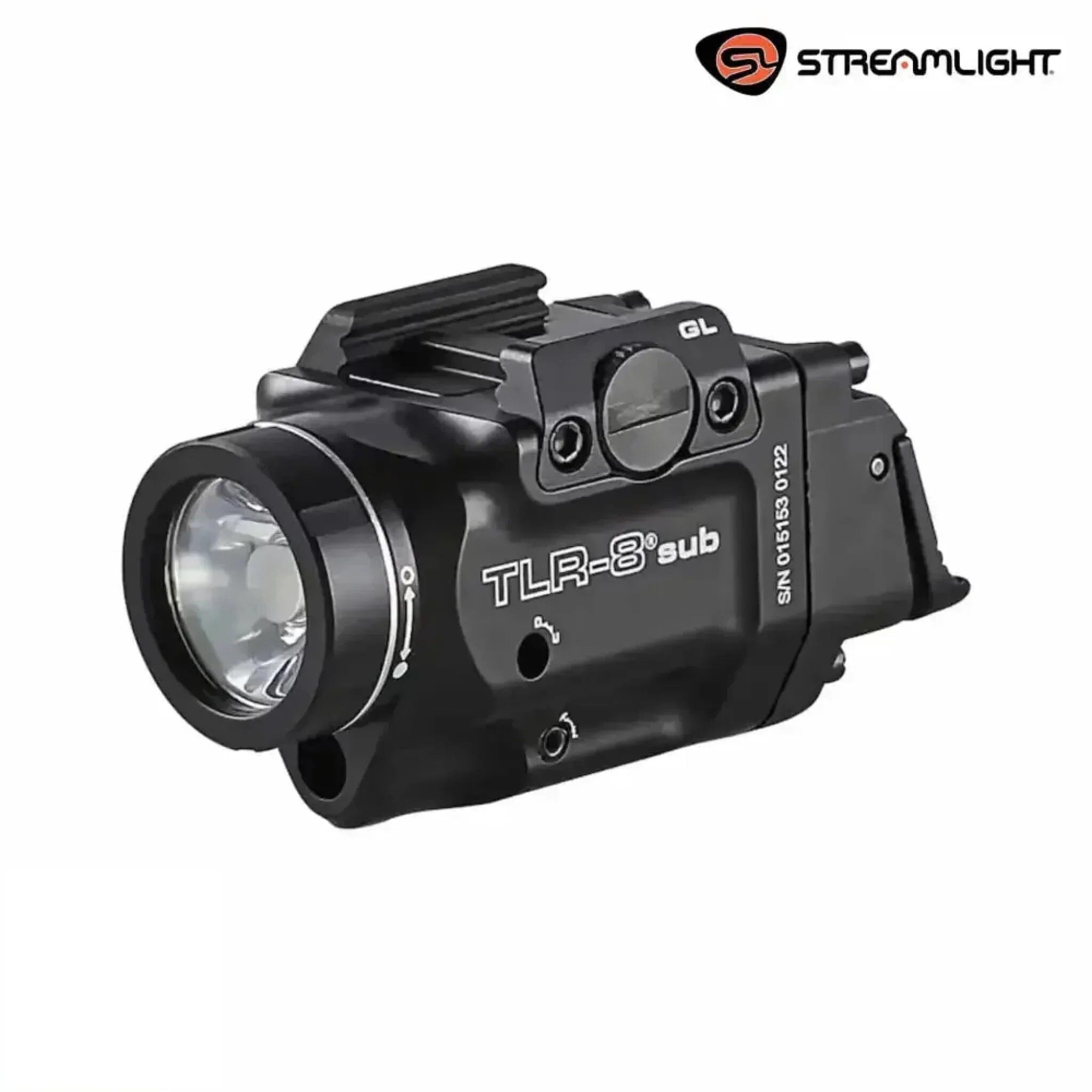 Streamlight TLR-8 X Sub WeaponLight with Red Laser - Fits Glock 43X & 48 Weapon Light Streamlight