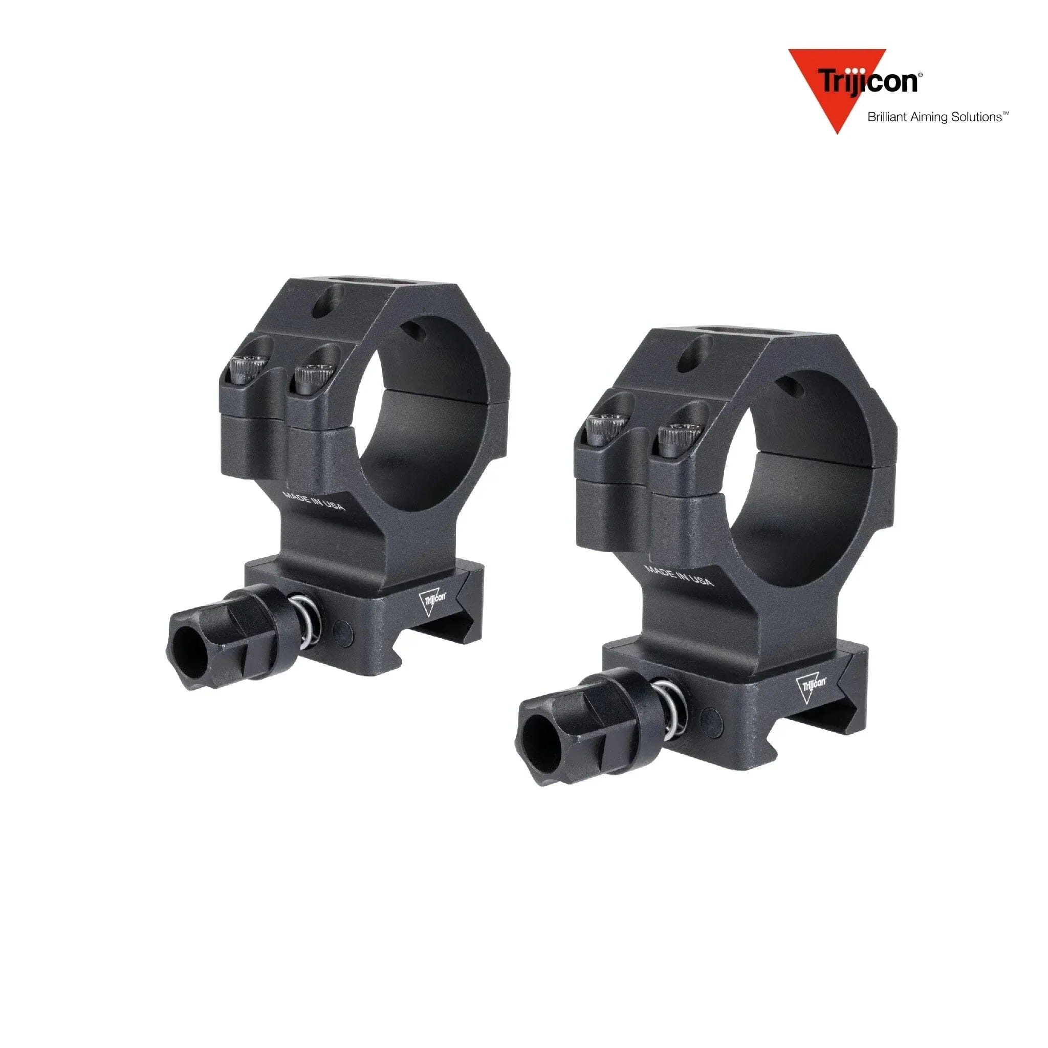 Trijicon 34mm Extra High Scope Rings with Q-LOC Technology Rifle Scope Rings Trijicon