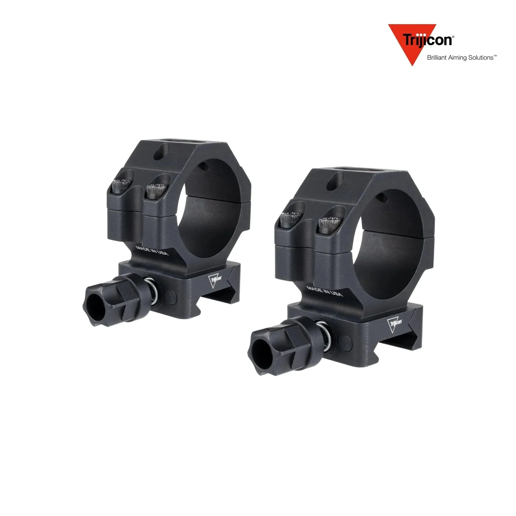 Trijicon 34mm Medium Scope Rings with Q-LOC Technology Rifle Scope Rings Trijicon
