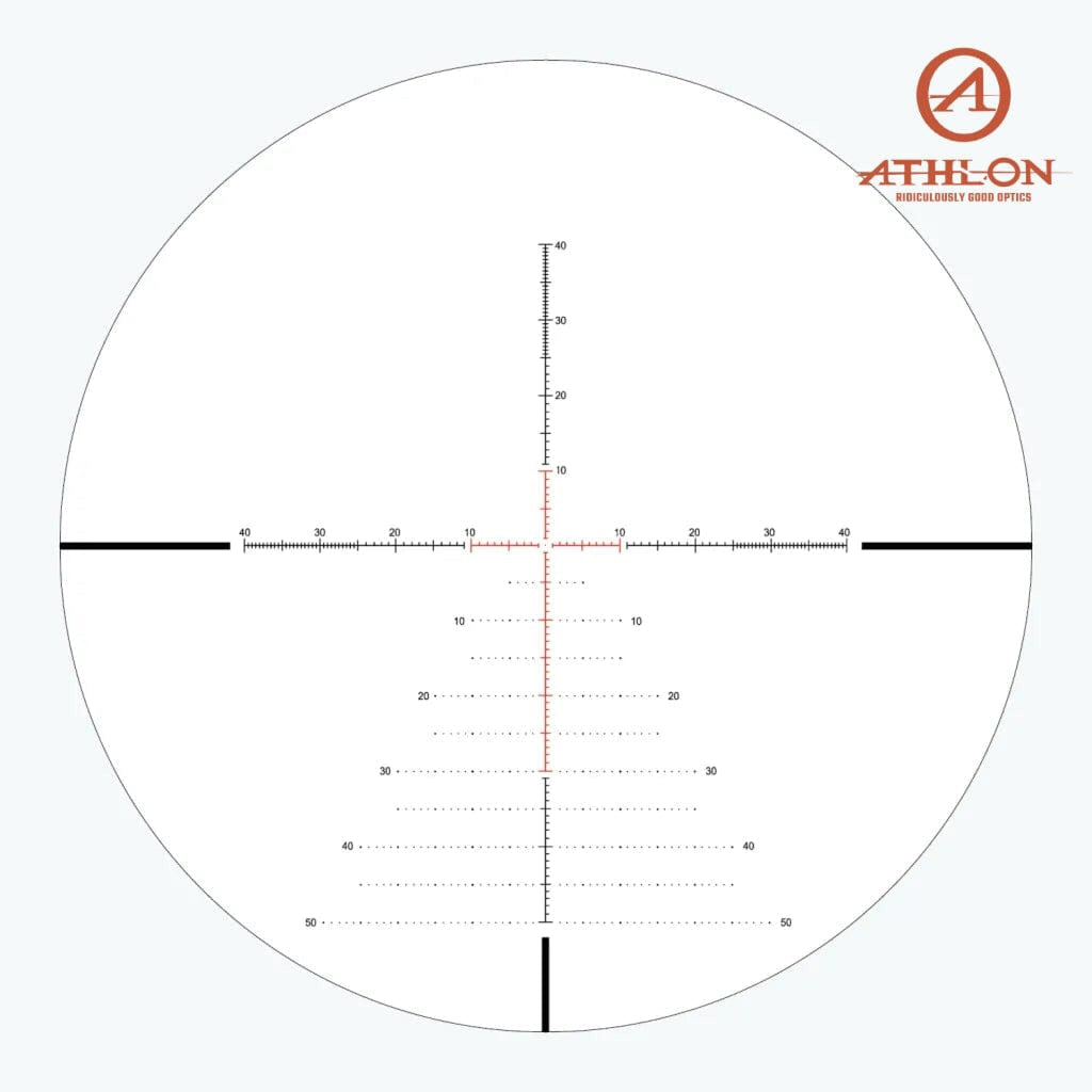 Athlon ARES ETR GEN 2 UHD 4.5-30×56 Rifle Scope APLR12 FFP IR MOA Reticle Rifle Scope Athlon Optics 