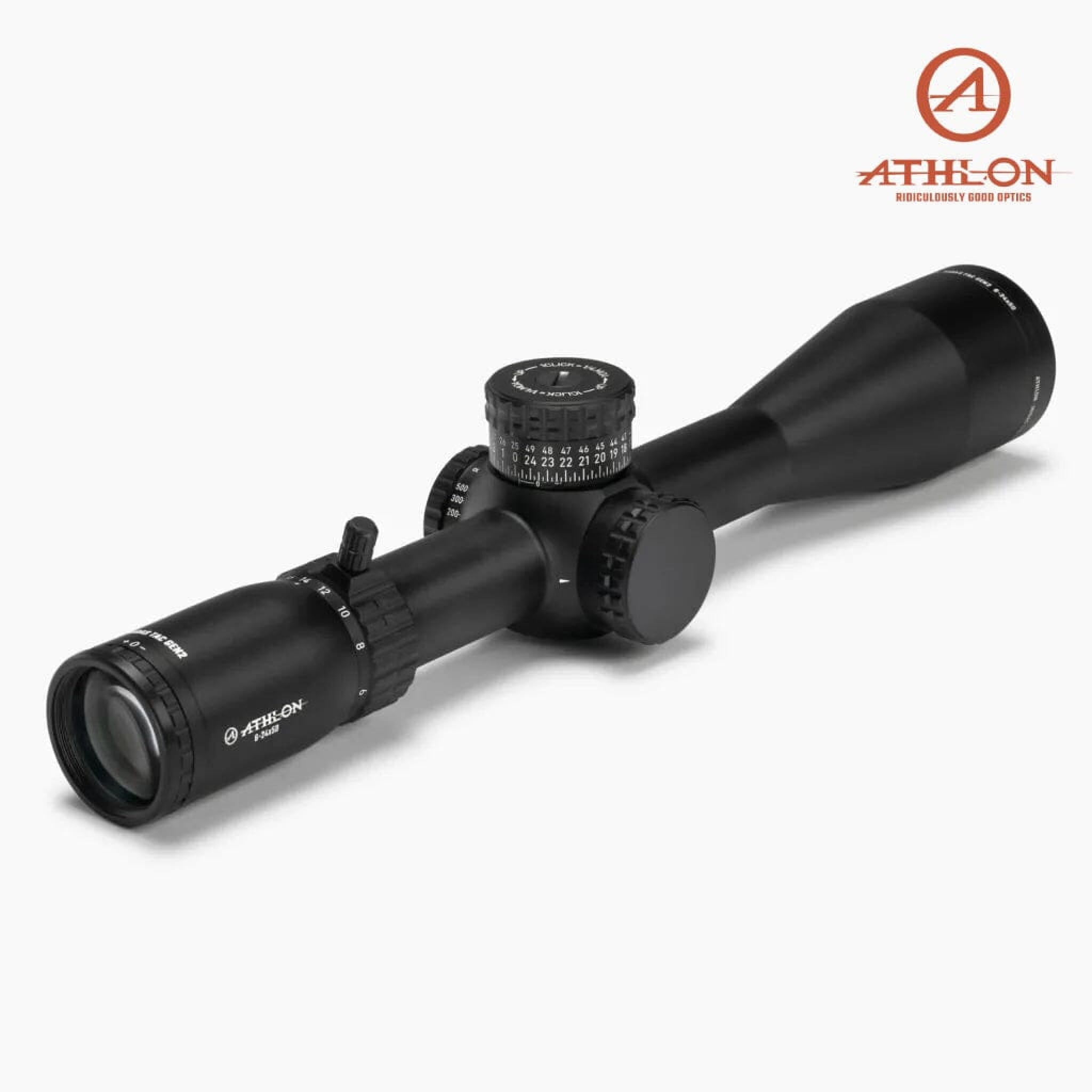Athlon MIDAS TAC GEN2 HD 6-24×50 RIfle Scope APLR15 FFP MOA Reticle Rifle Scope Athlon Optics 