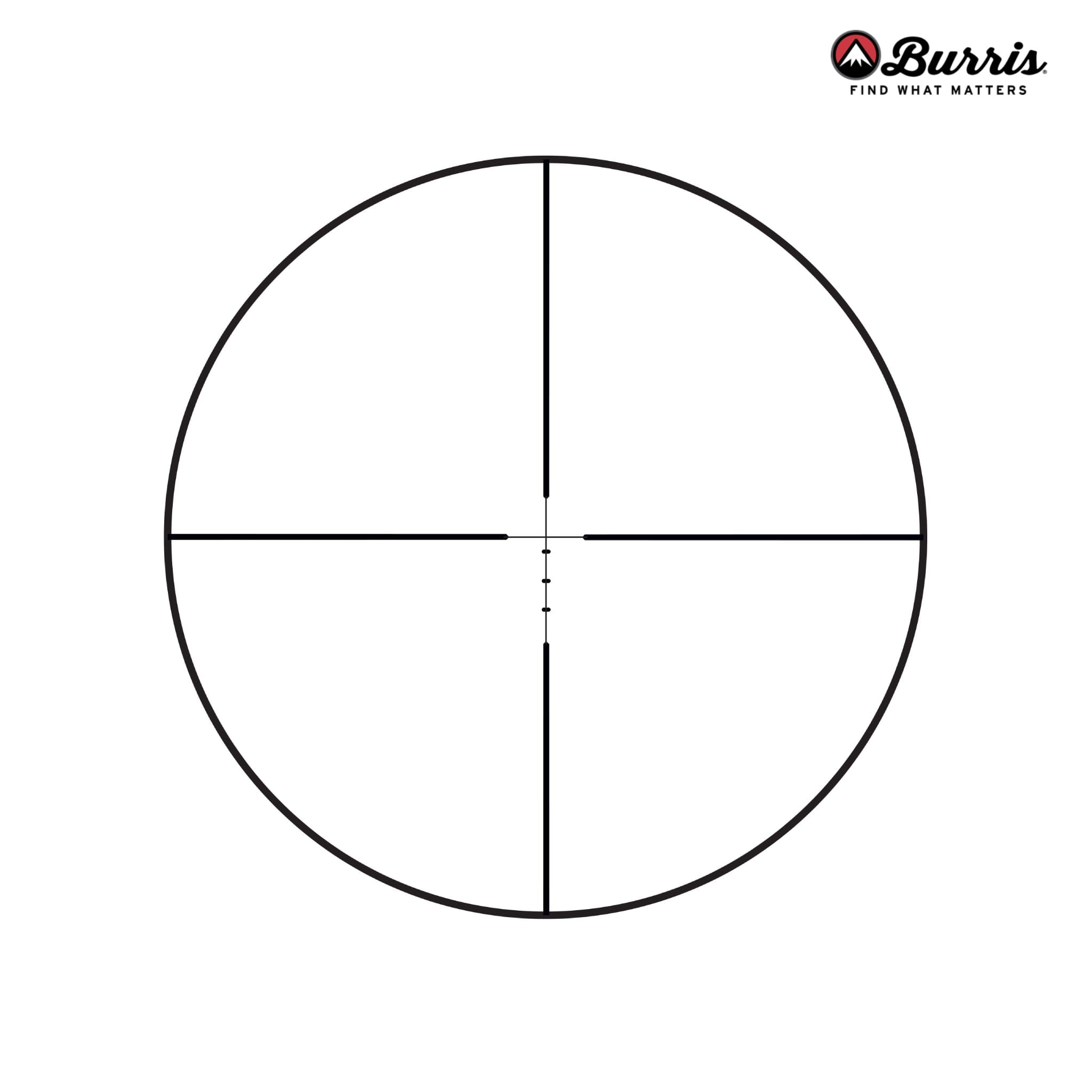 Burris Handgun Scope 3-12x32mm - Ballistic Plex Reticle - Matte Black Handgun Scope Burris 