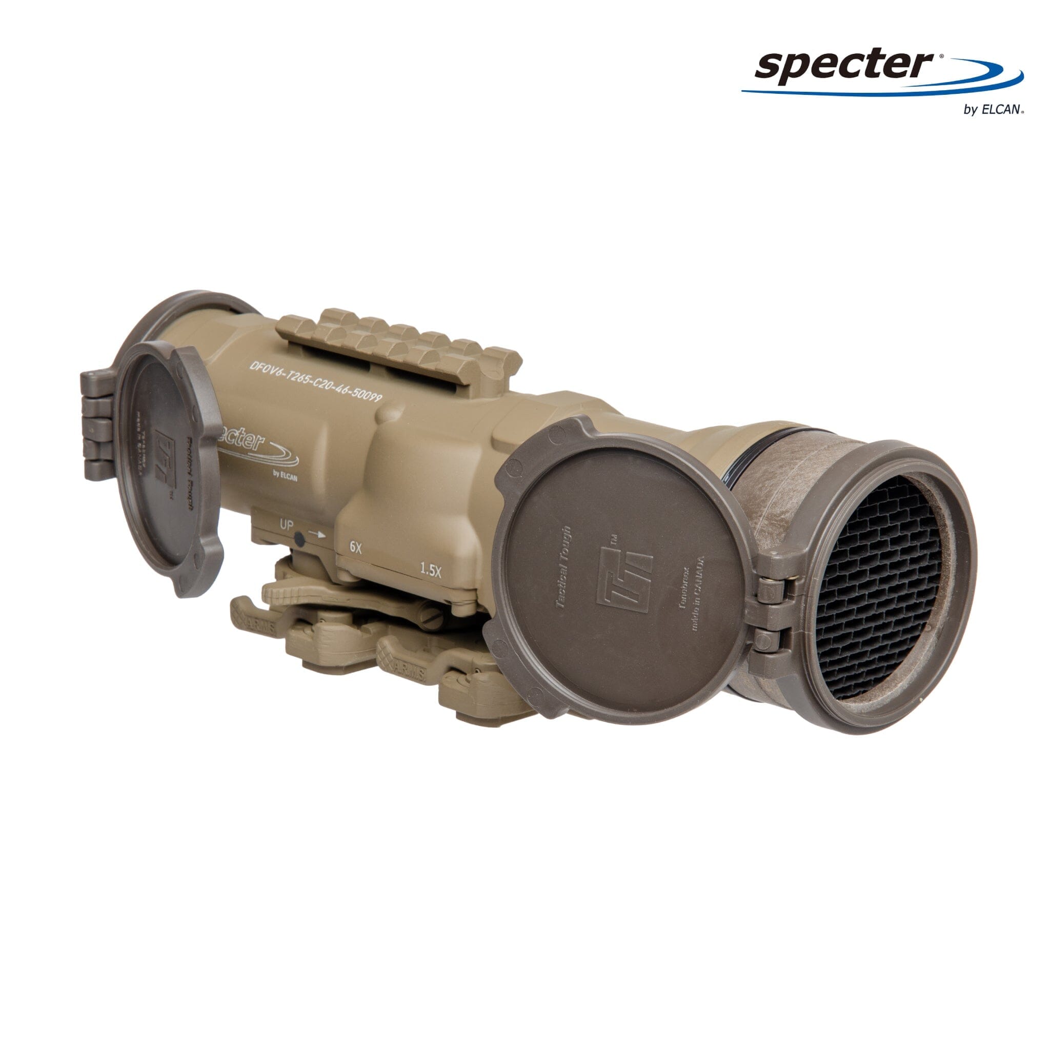 ELCAN SpecterDR 1.5x/6x Rifle Scope 5.56 BDC Reticle - Flat Dark Earth Rifle Scope ELCAN SpecterDR 