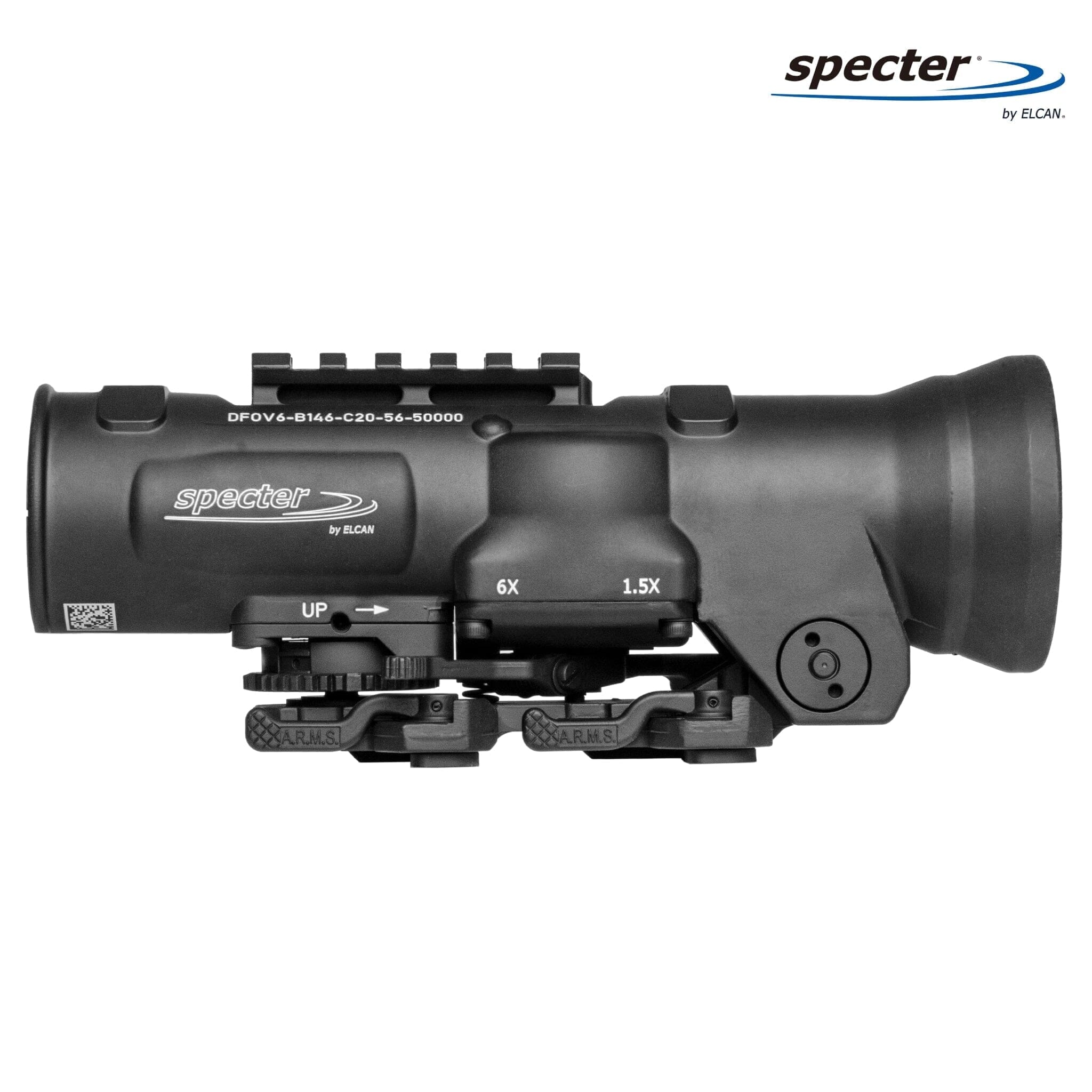 ELCAN SpecterDR 1.5x/6x Rifle Scope 7.62 BDC Reticle - Black Rifle Scope ELCAN SpecterDR 