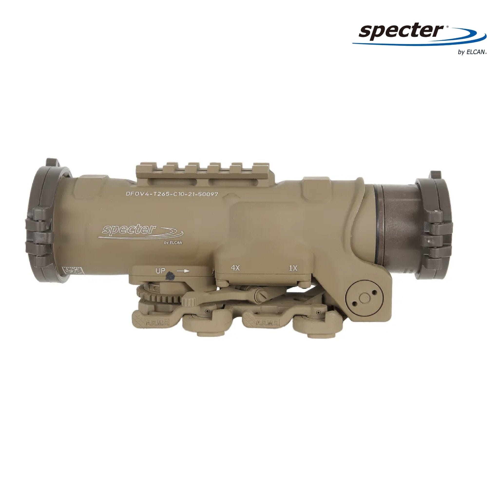 ELCAN SpecterDR 1×/4× Rifle Scope 5.56 BDC Reticle - Flat Dark Earth Rifle Scope ELCAN SpecterDR 