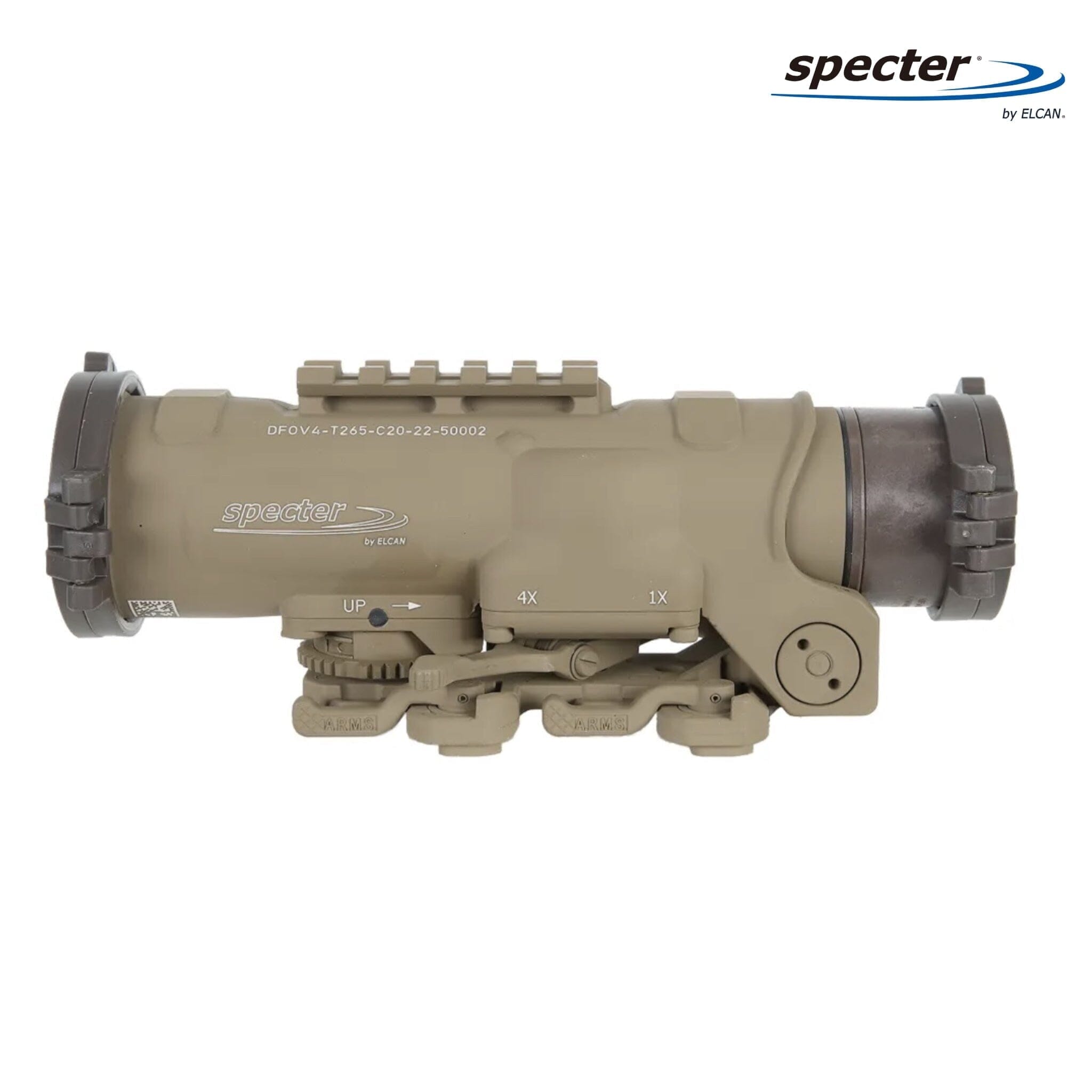 ELCAN SpecterDR 1x/4x Rifle Scope 7.62 BDC Reticle - Flat Dark Earth Rifle Scope ELCAN SpecterDR 