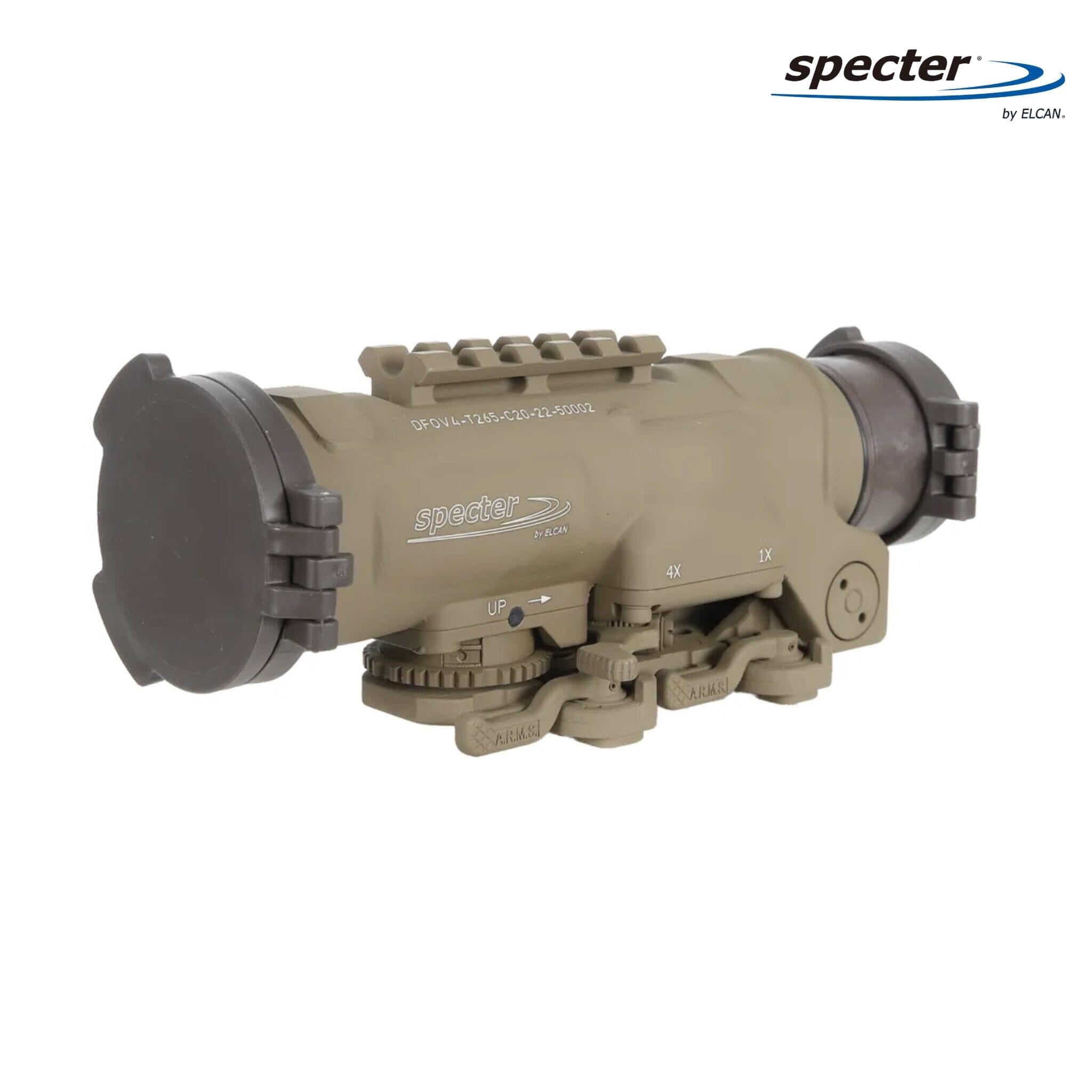 ELCAN SpecterDR 1x/4x Rifle Scope 7.62 BDC Reticle - Flat Dark Earth Rifle Scope ELCAN SpecterDR 