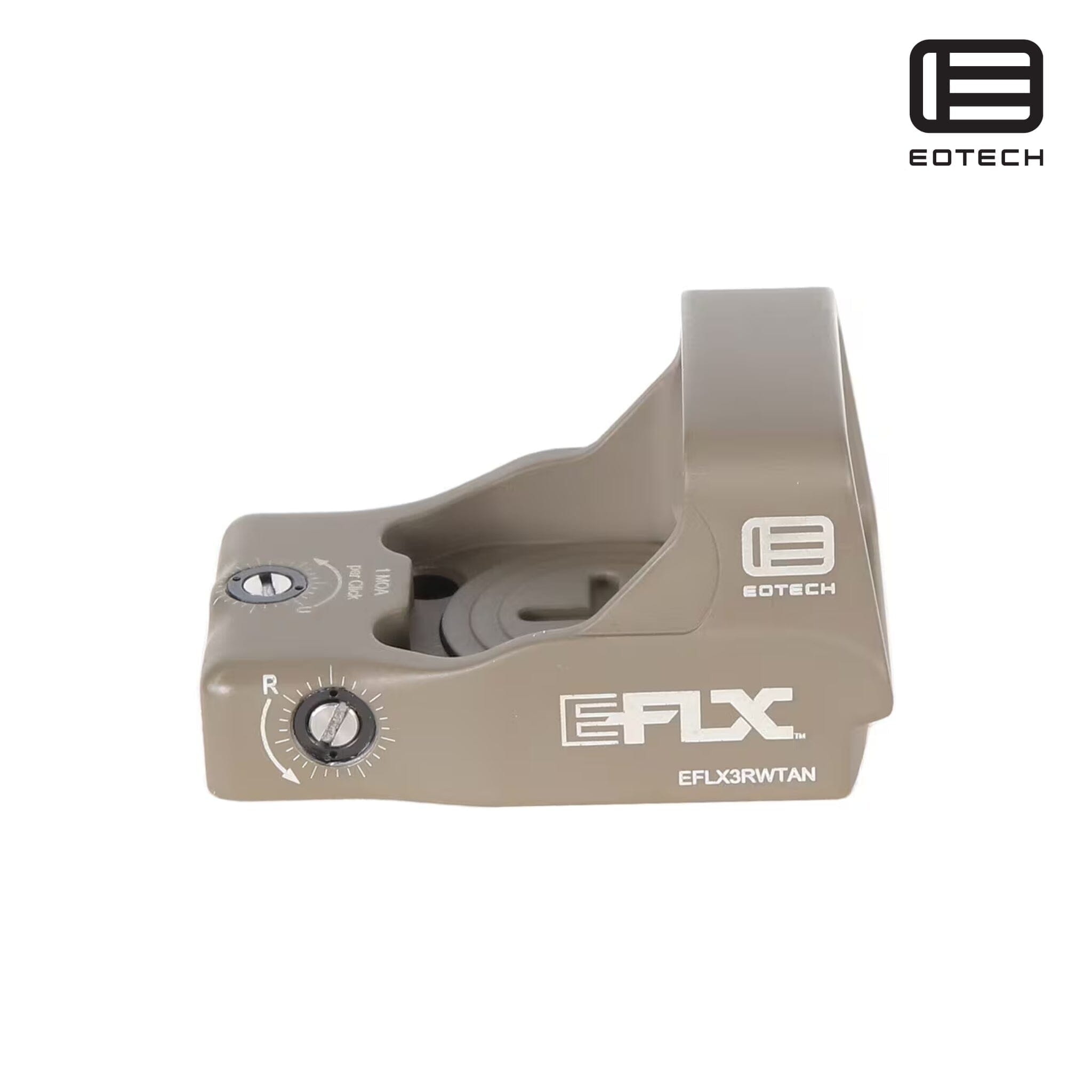 EOTech EFLX Mini Reflex Red Dot Sight 3 MOA Dot Tan Red Dot Sight EOTech 