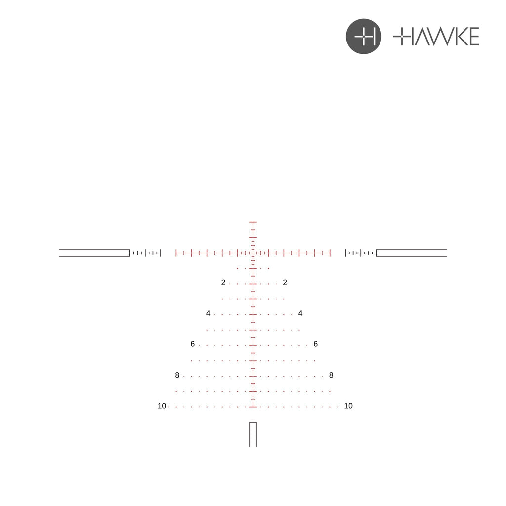 Hawke FRONTIER 30 FFP 5-25x56 Rifle Scope Mil-Pro Reticle Rifle Scope Hawke Sport Optics 