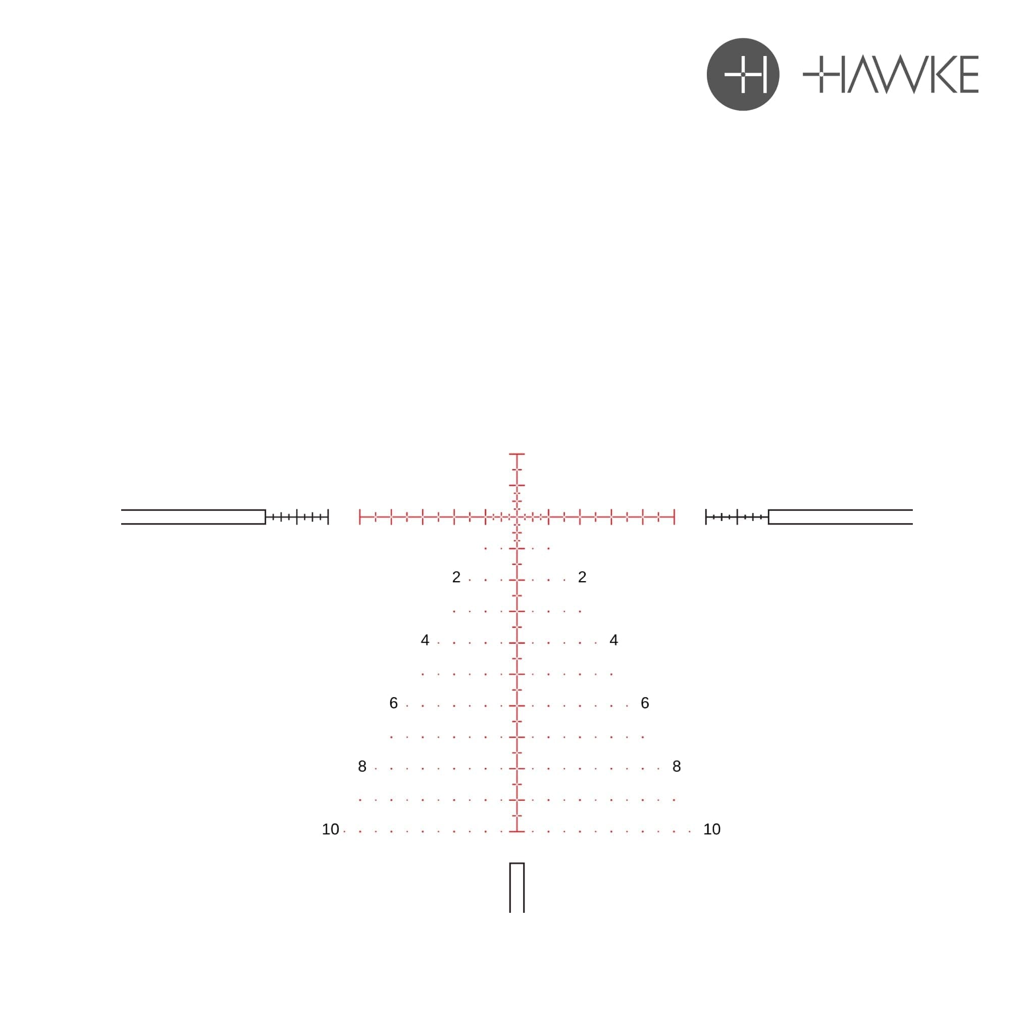 Hawke FRONTIER 30 FFP 5-25x56 Rifle Scope Mil-Pro Reticle Rifle Scope Hawke Sport Optics 