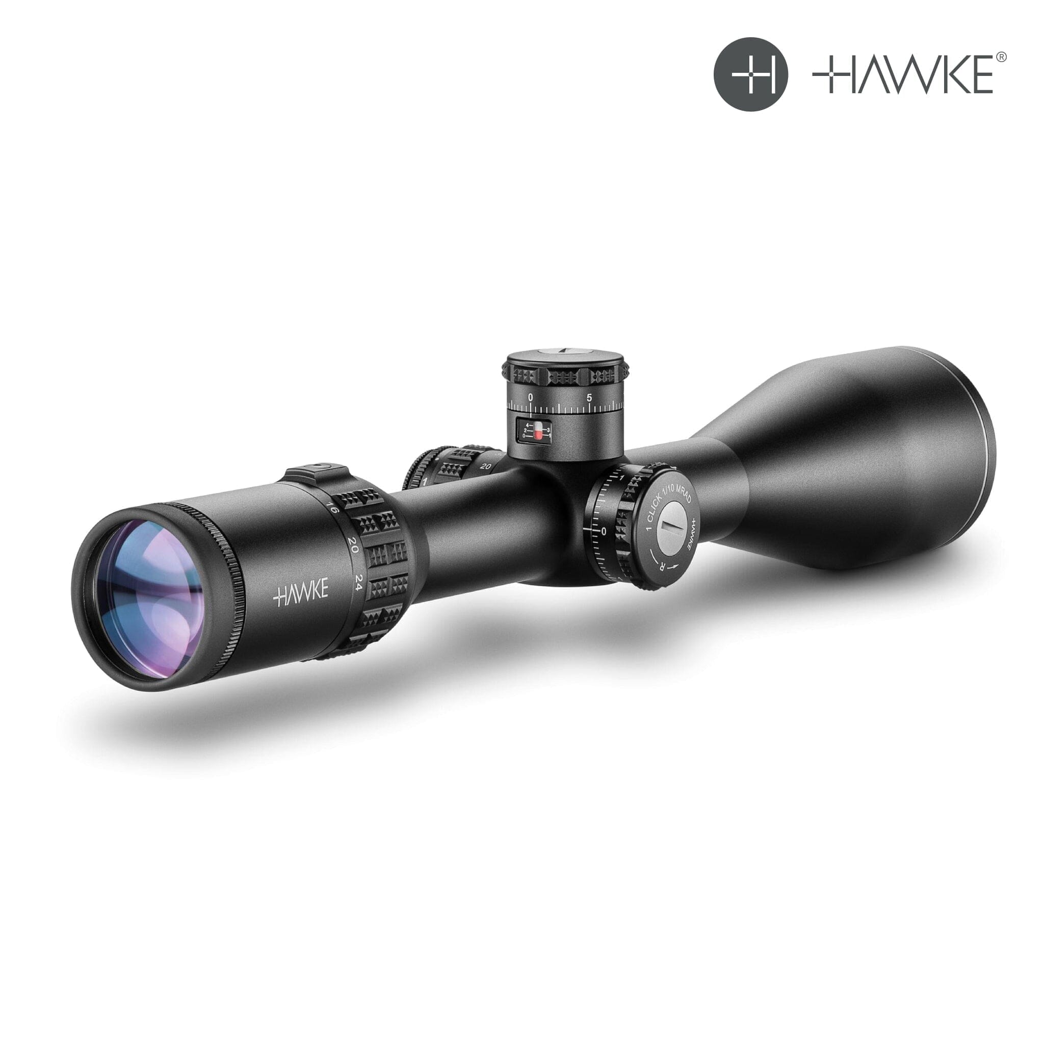 Hawke SIDEWINDER 30 SF 6-24x56 Rifle Scope 20x Half Mil Reticle Rifle Scope Hawke Sport Optics 