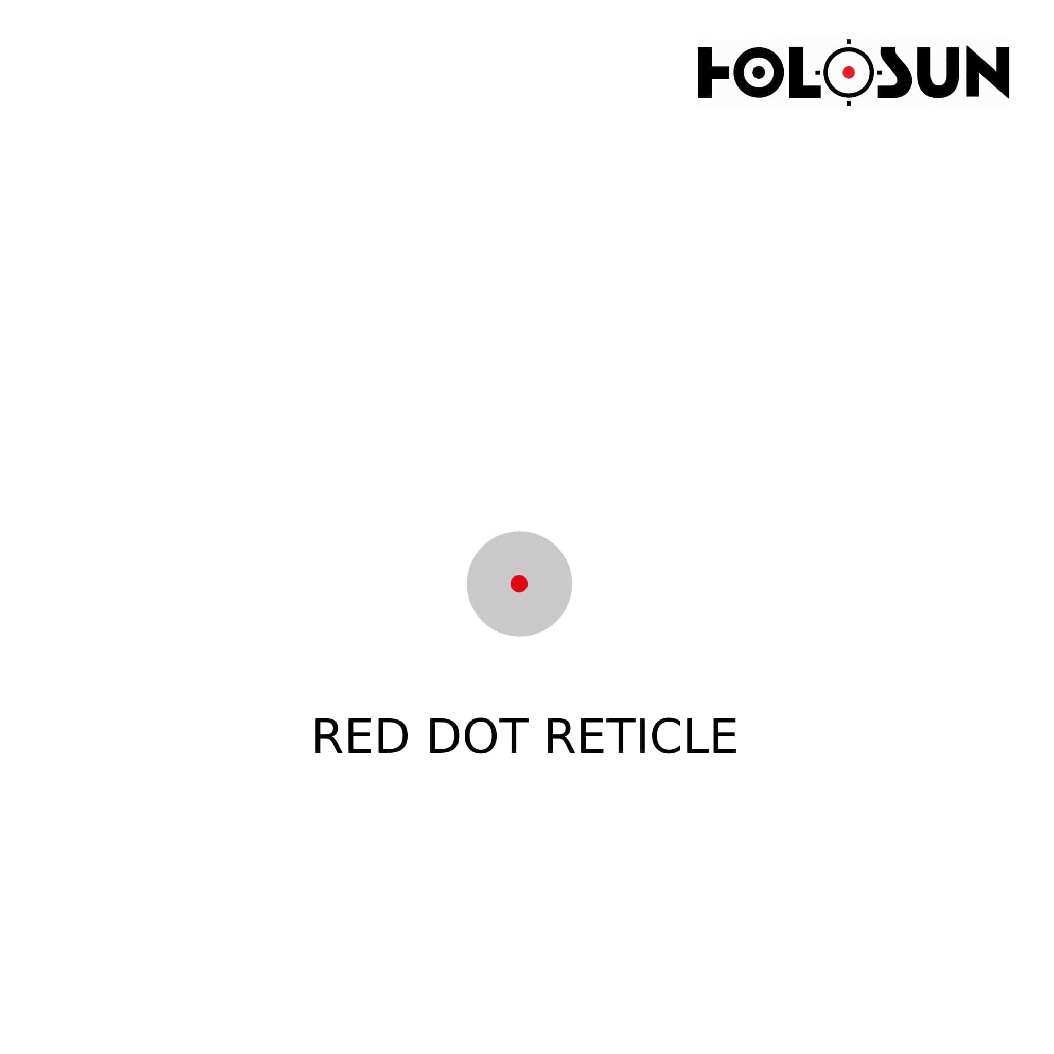 Holosun HS407C-X2 Reflex Red Dot Sight - 2 MOA Dot Reticle Red Dot Sight Holosun 