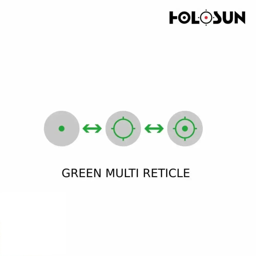 Holosun SCS Reflex Green Dot Sight fits SIG Sauer P320 Green Dot Sight Holosun 
