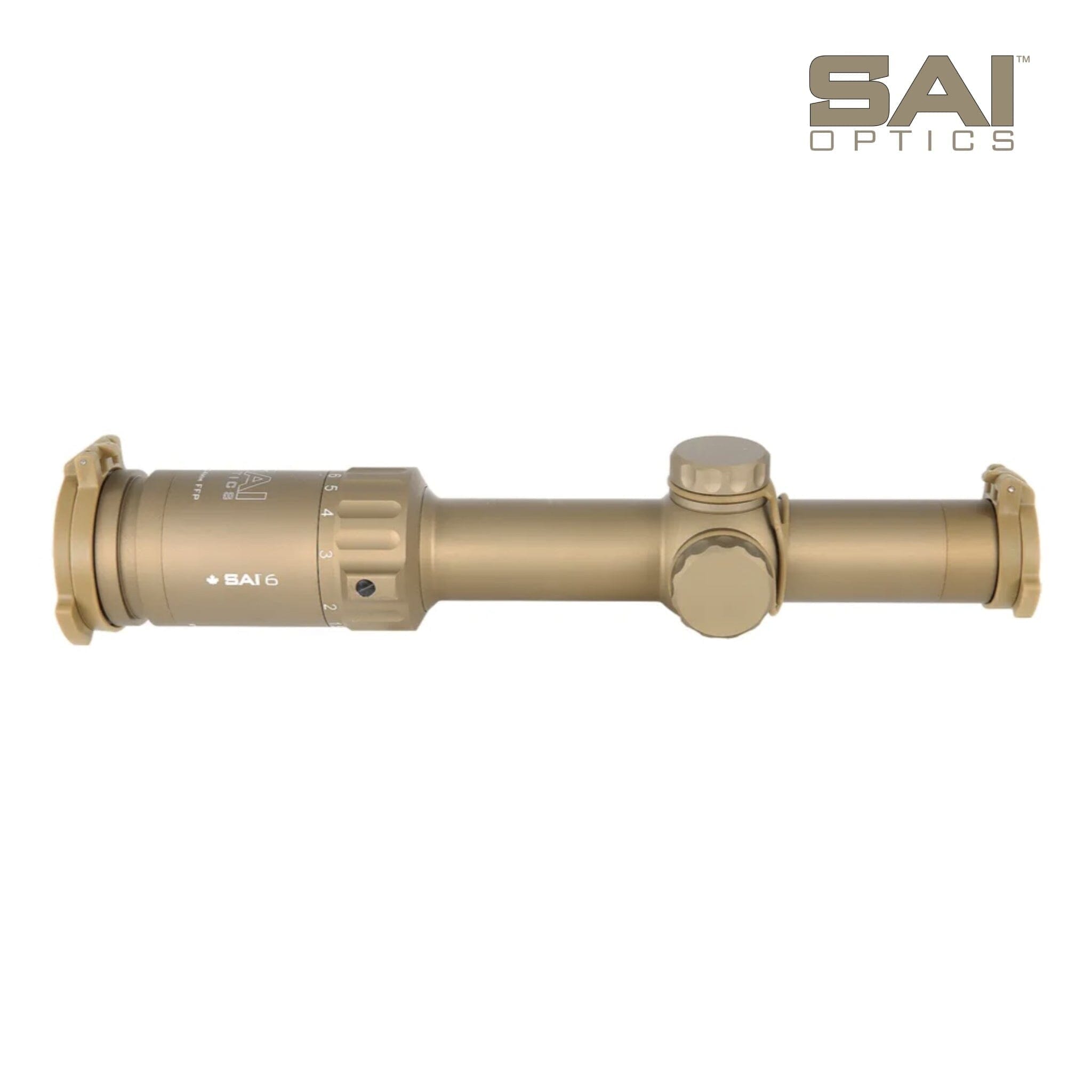 SAI Optics 1-6x24 Riflescope 6.8 BDC RAF Reticle Rifle Scope SAI Optics 