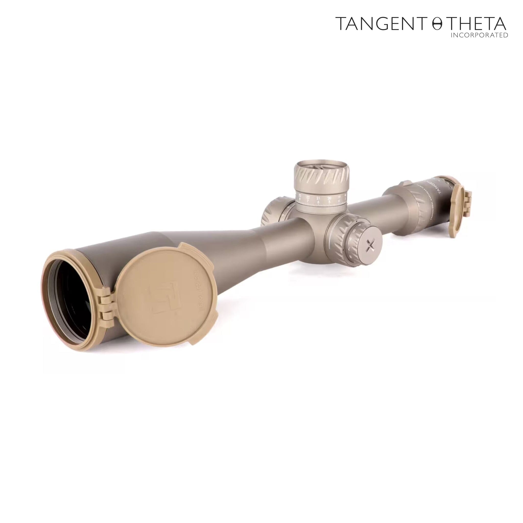 Tangent Theta TT525P 5-25x56 Riflescope AIF Turret - GEN 3 XR Reticle - Coyote Brown Rifle Scope Tangent Theta 