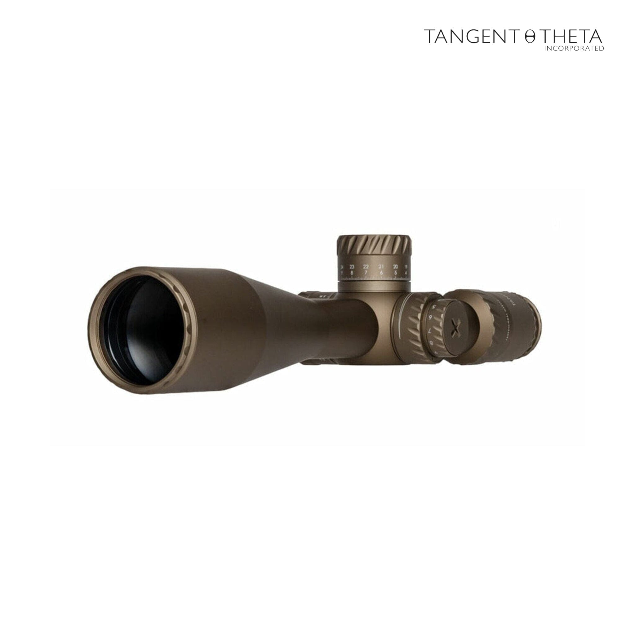 Tangent Theta TT525P 5-25x56 Riflescope - GEN 2 XR Reticle - Coyote Brown Rifle Scope Tangent Theta 