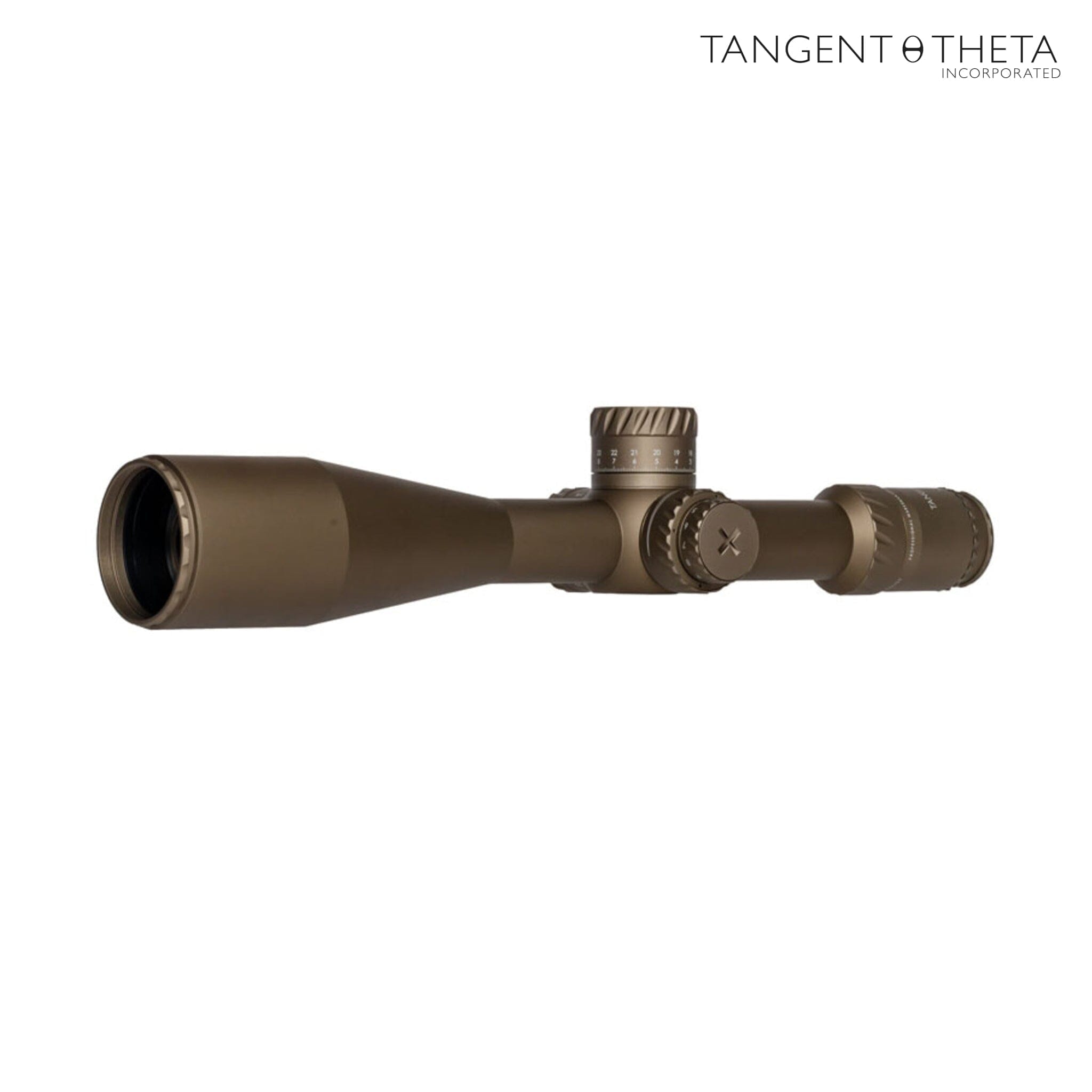 Tangent Theta TT525P 5-25x56 Riflescope - GEN 3 XR Fine Reticle - Coyote Brown Rifle Scope Tangent Theta 