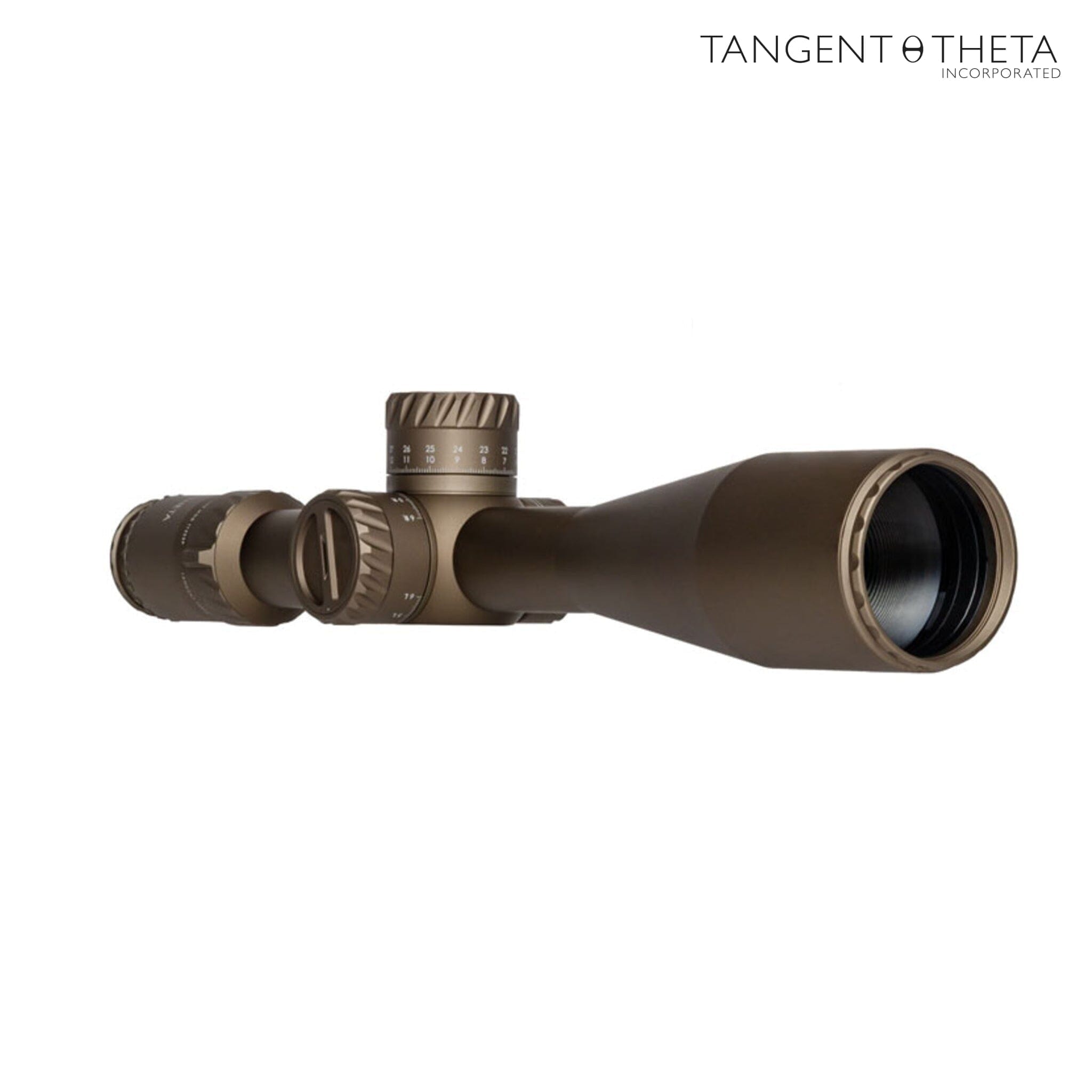 Tangent Theta TT525P 5-25x56 Riflescope - GEN 3 XR Fine Reticle - Coyote Brown Rifle Scope Tangent Theta 