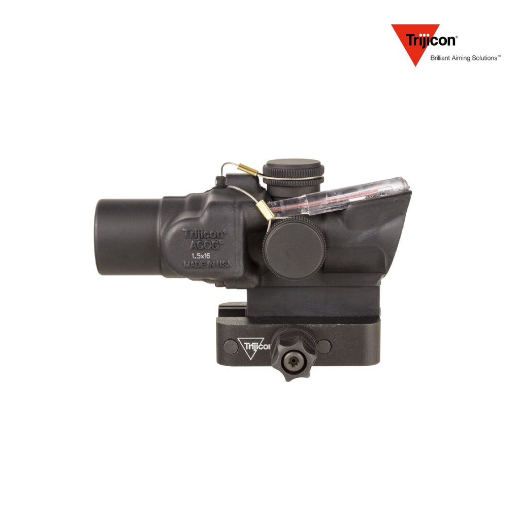 Trijicon 1.5×16S Compact ACOG Riflescope Red Ring & 2 MOA Center Dot Reticle Rifle Scope Trijicon 