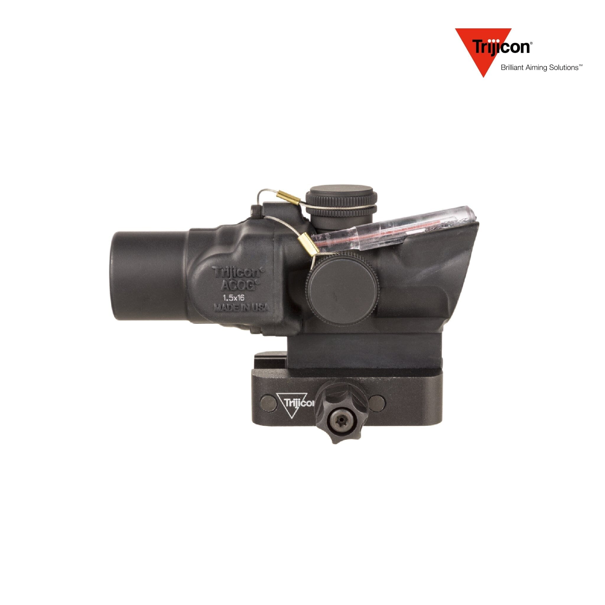 Trijicon 1.5×16S Compact ACOG Riflescope Red Ring & 2 MOA Center Dot Reticle Rifle Scope Trijicon 