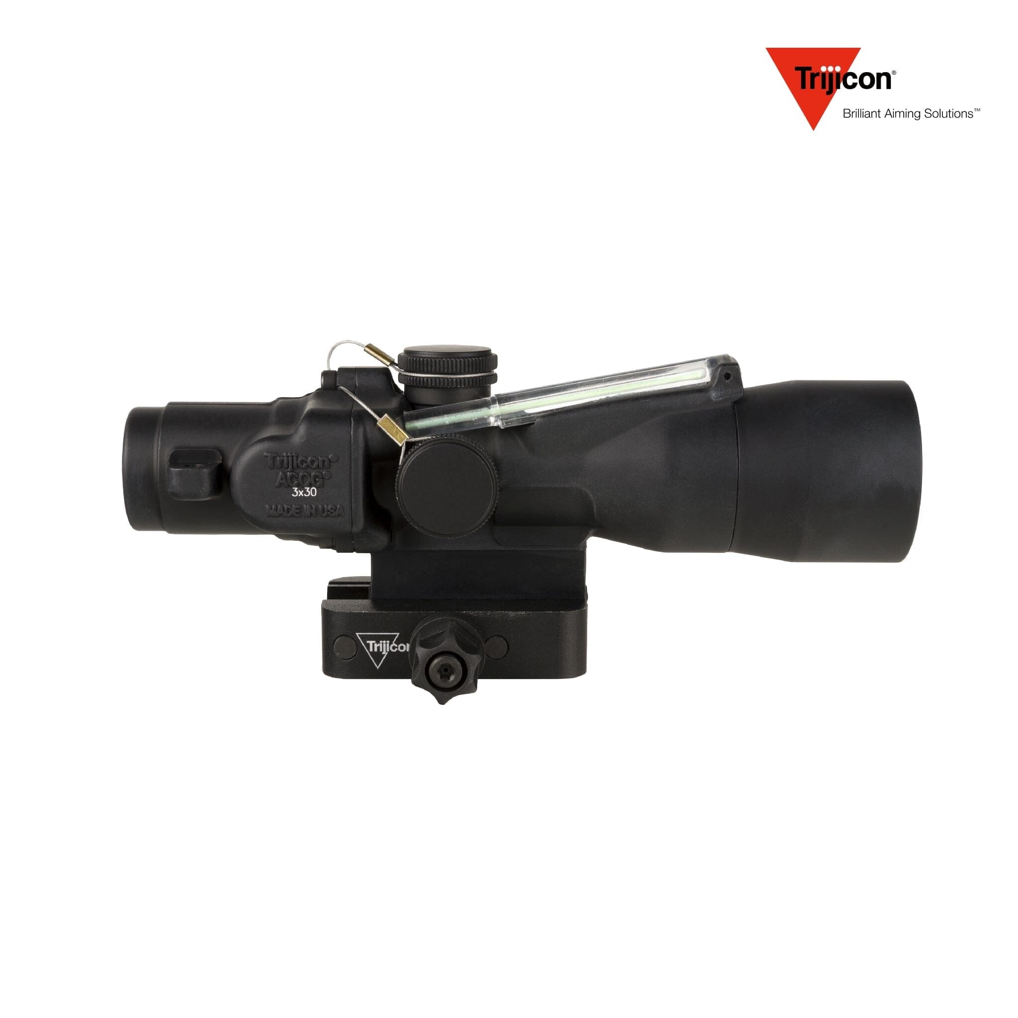 Trijicon 3×30 Compact ACOG Riflescope Green Horseshoe & Dot 7.62×39/123gr. Reticle Rifle Scope Trijicon 