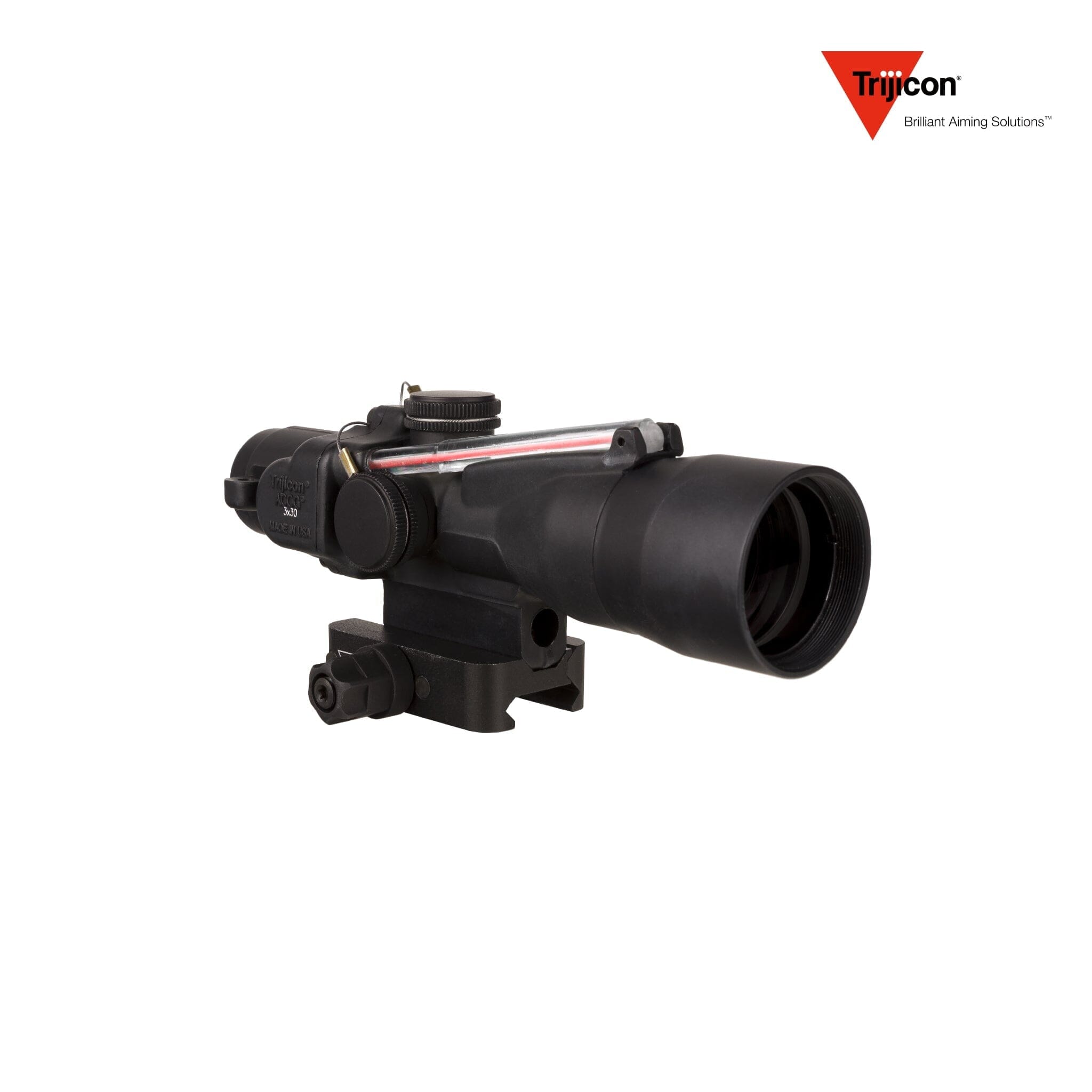 Trijicon 3x30 Compact ACOG Riflescope Red Chevron 7.62x51mm/175gr. Reticle Rifle Scope Trijicon 