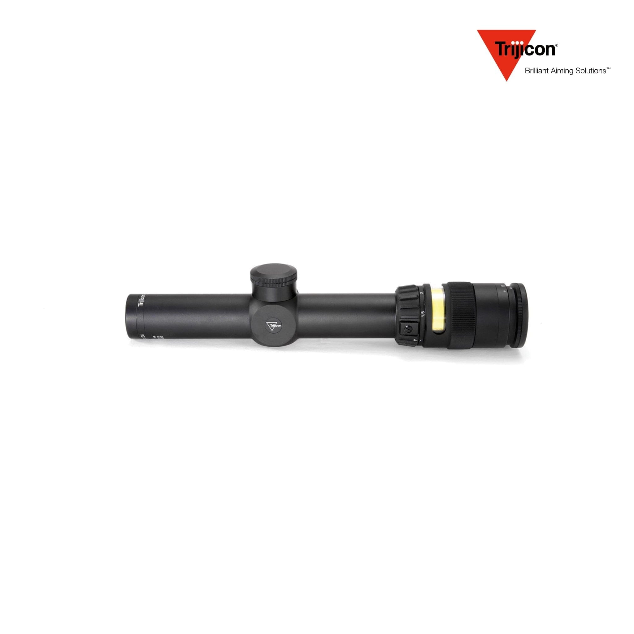 Trijicon AccuPoint 1-4x24 Riflescope Amber Triangle Post Reticle Rifle Scope Trijicon 
