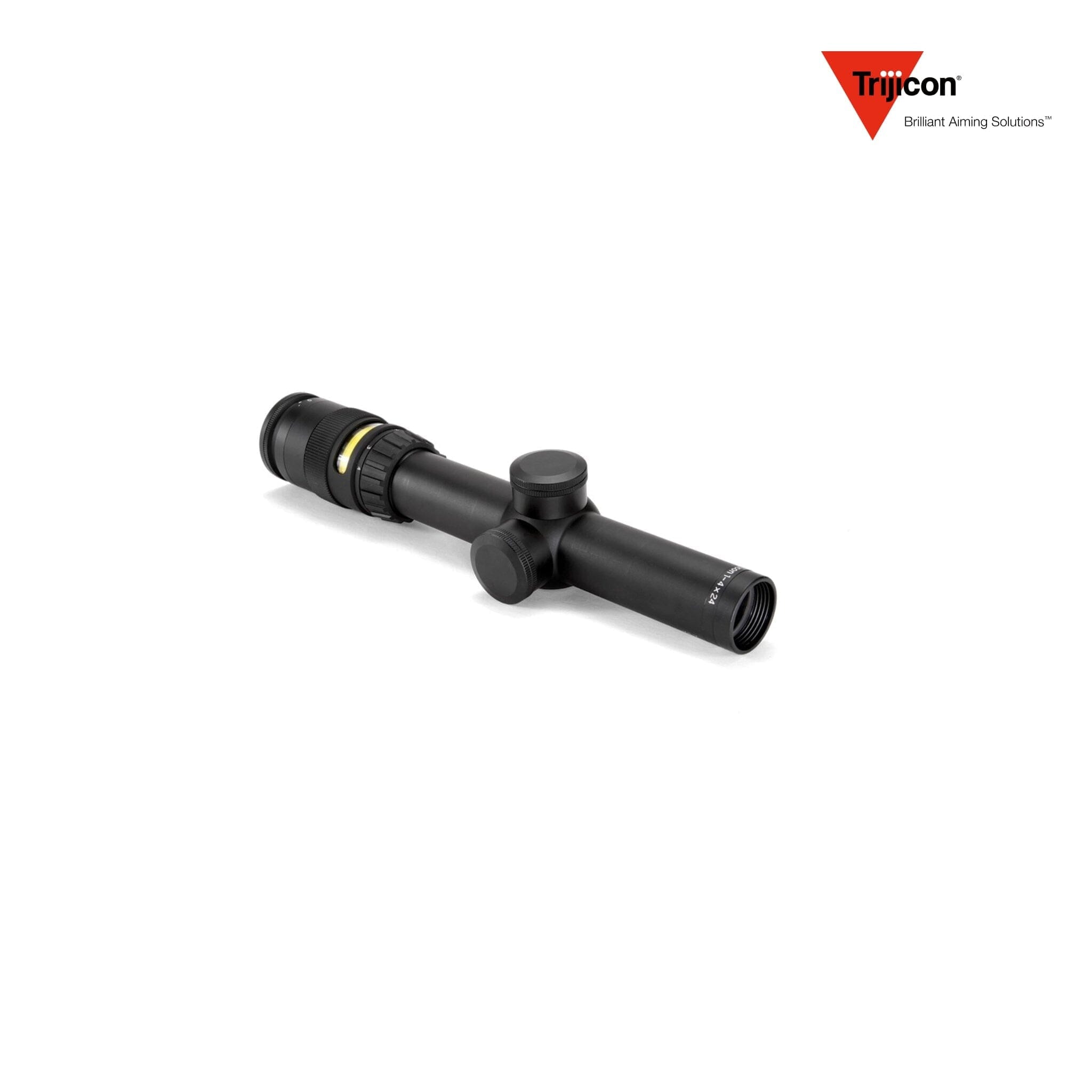 Trijicon AccuPoint 1-4x24 Riflescope Duplex Crosshair with Amber Dot Reticle Rifle Scope Trijicon 