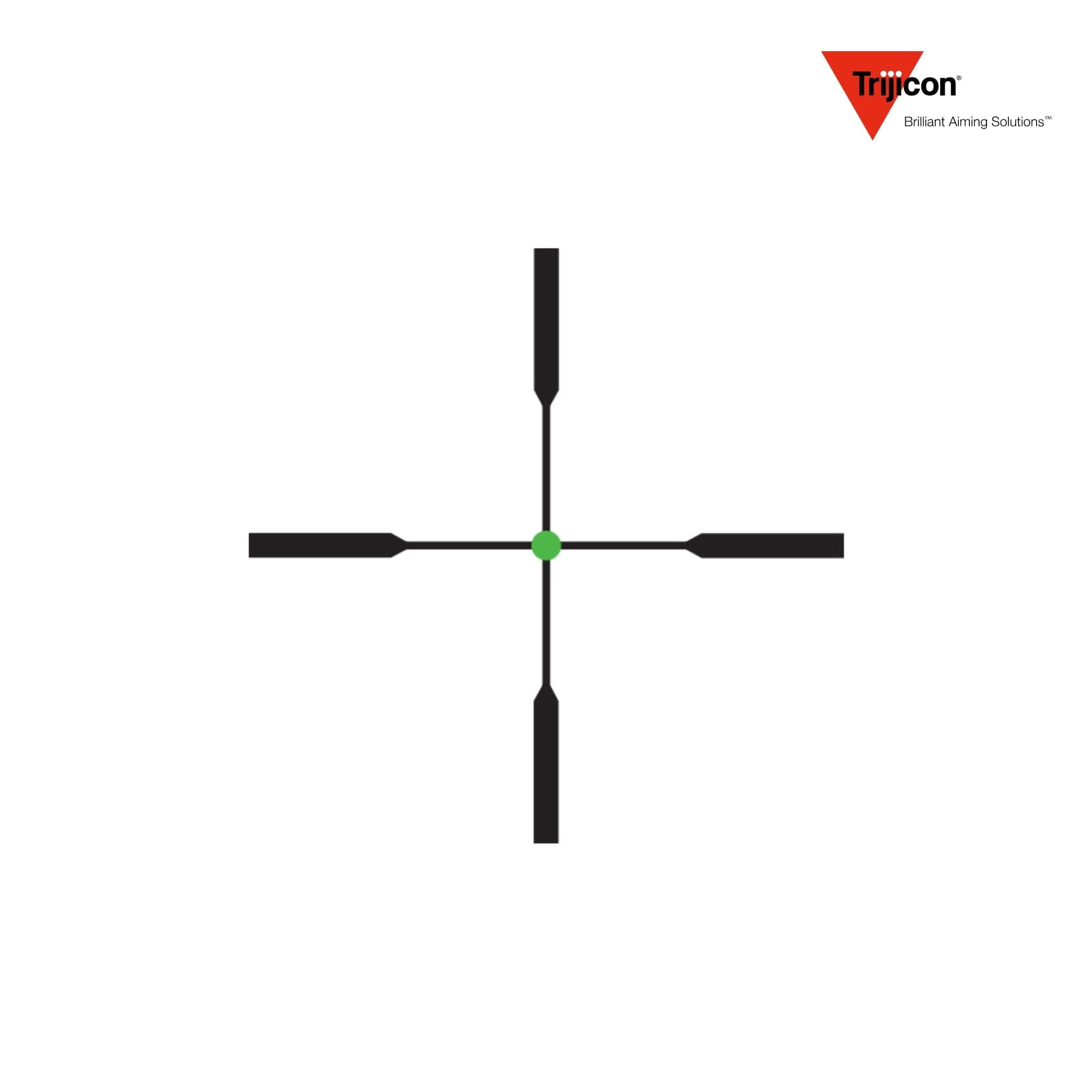 Trijicon AccuPoint 1-4x24 Riflescope Duplex Crosshair with Green Dot Reticle Rifle Scope Trijicon 