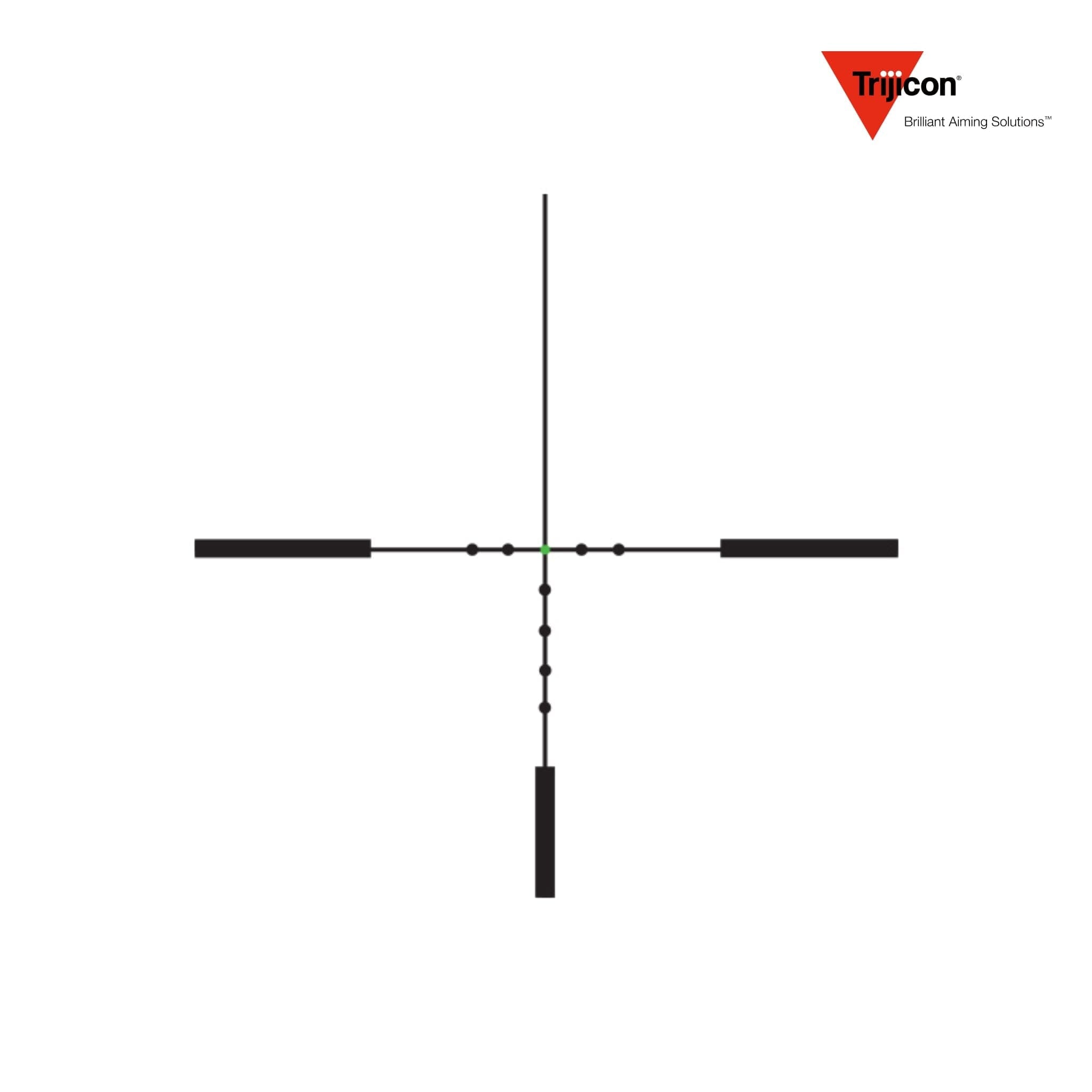 Trijicon AccuPoint 1-6x24 Riflescope MOA-Dot Crosshair with Green Dot Reticle Rifle Scope Trijicon 