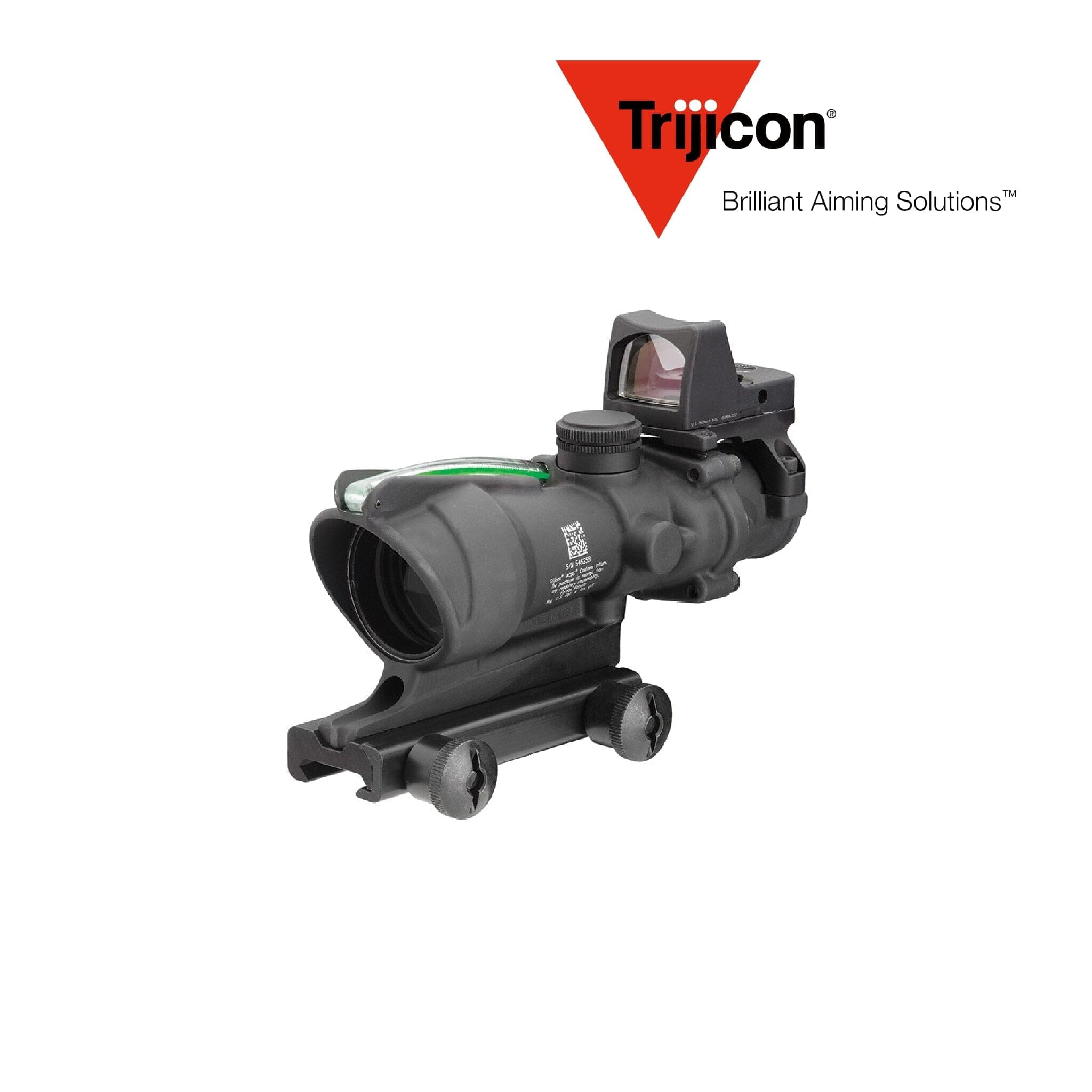 Trijicon ACOG 4x32 BAC Riflescope .223/5.56 BDC Green Crosshair Reticle with RMR Rifle Scope Trijicon 