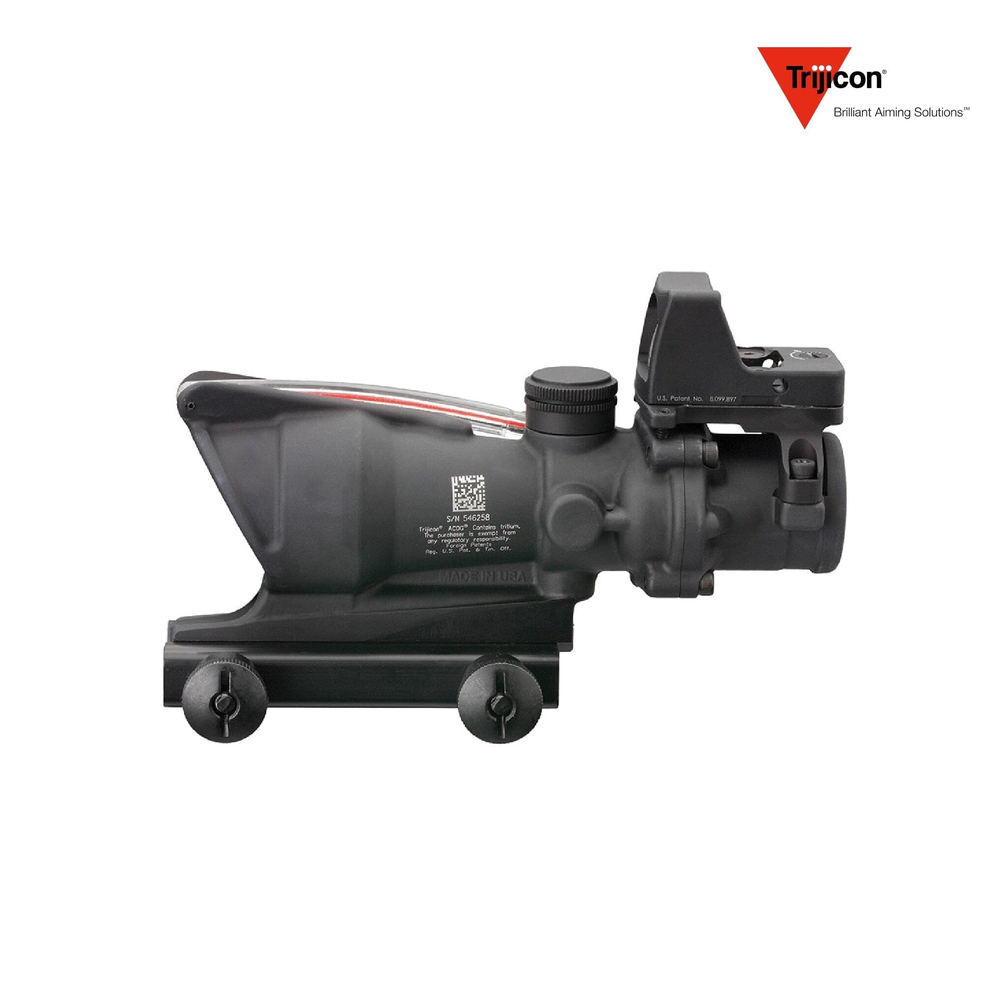 Trijicon ACOG 4×32 BAC Riflescope .223/5.56 BDC Red Crosshair Reticle with RMR Rifle Scope Trijicon 