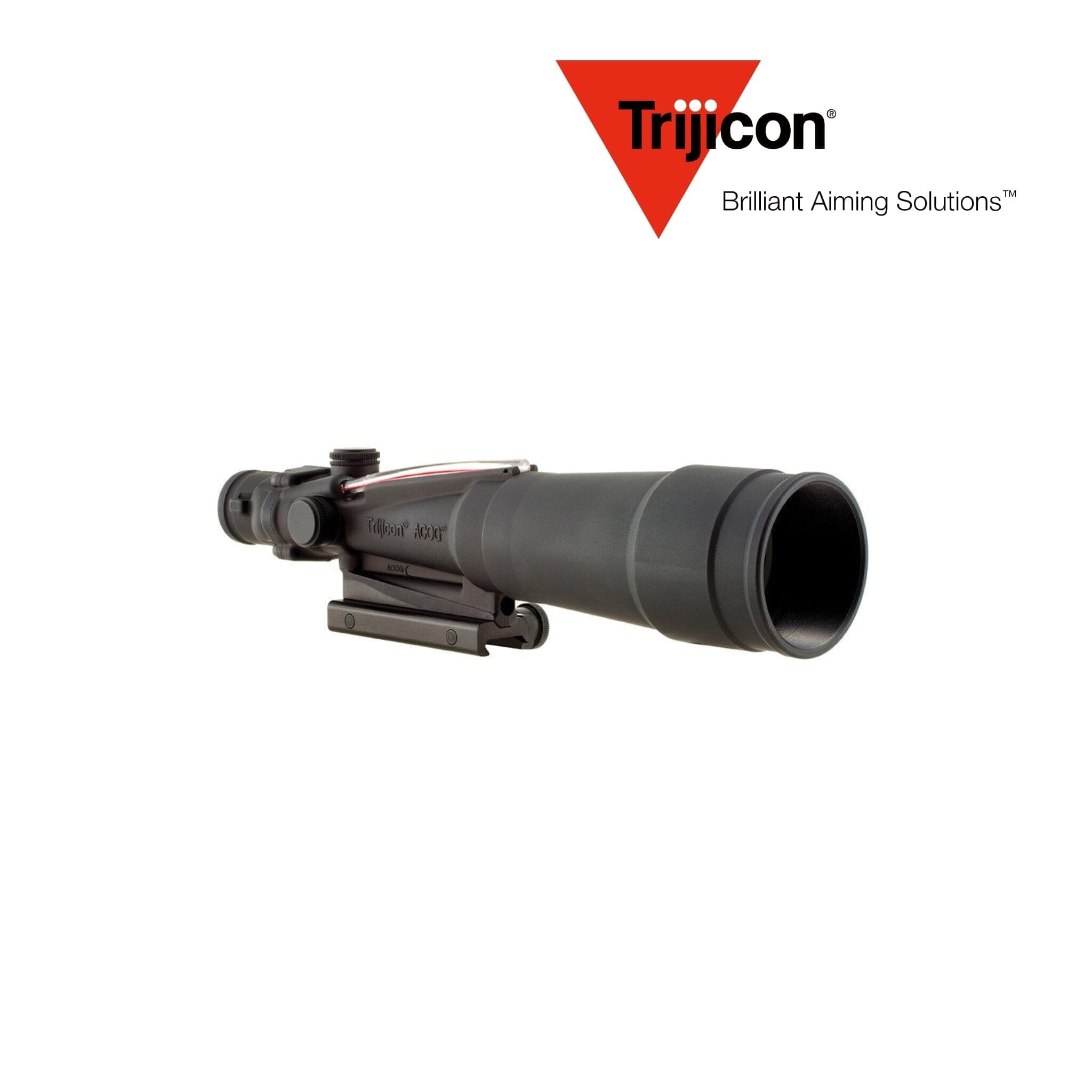 Trijicon ACOG 5.5x50 BAC Riflescope .223/5.56 BDC Red Chevron Reticle Rifle Scope Trijicon 