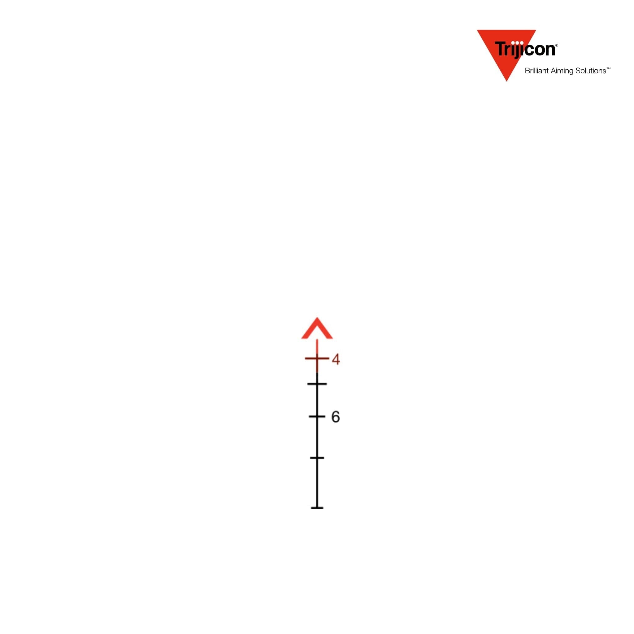 Trijicon ACOG 5.5x50 BAC Riflescope .223/5.56 BDC Red Chevron Reticle Rifle Scope Trijicon 