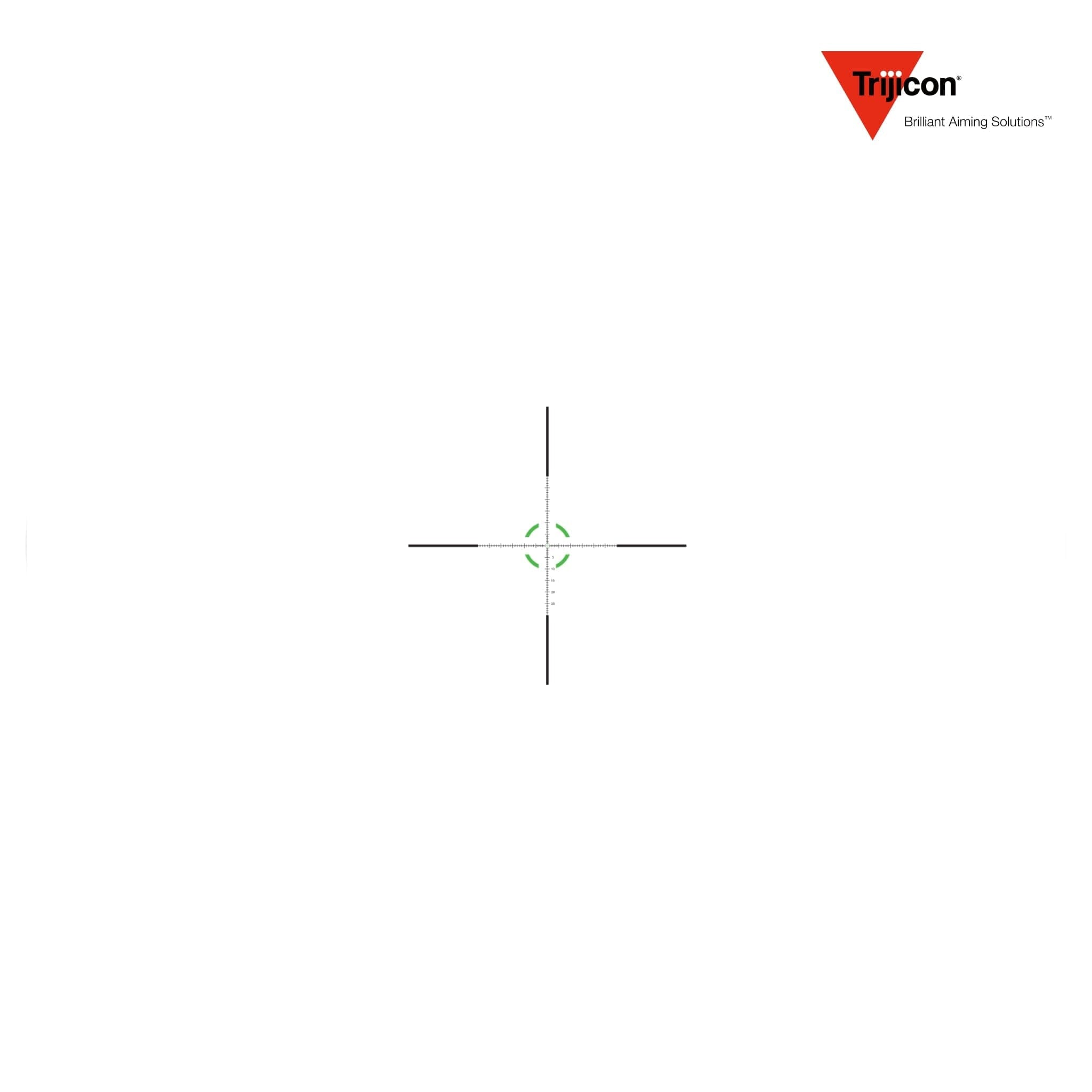 Trijicon Credo 1-6x24 Riflescope Green MRAD Segmented Circle Reticle Rifle Scope Trijicon 