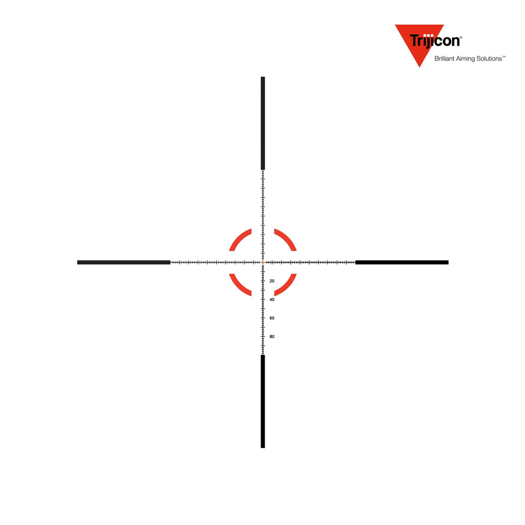 Trijicon Credo 1-8x28 FFP Riflescope - MOA Segmented Circle Reticle - Coyote Brown Rifle Scope Trijicon 