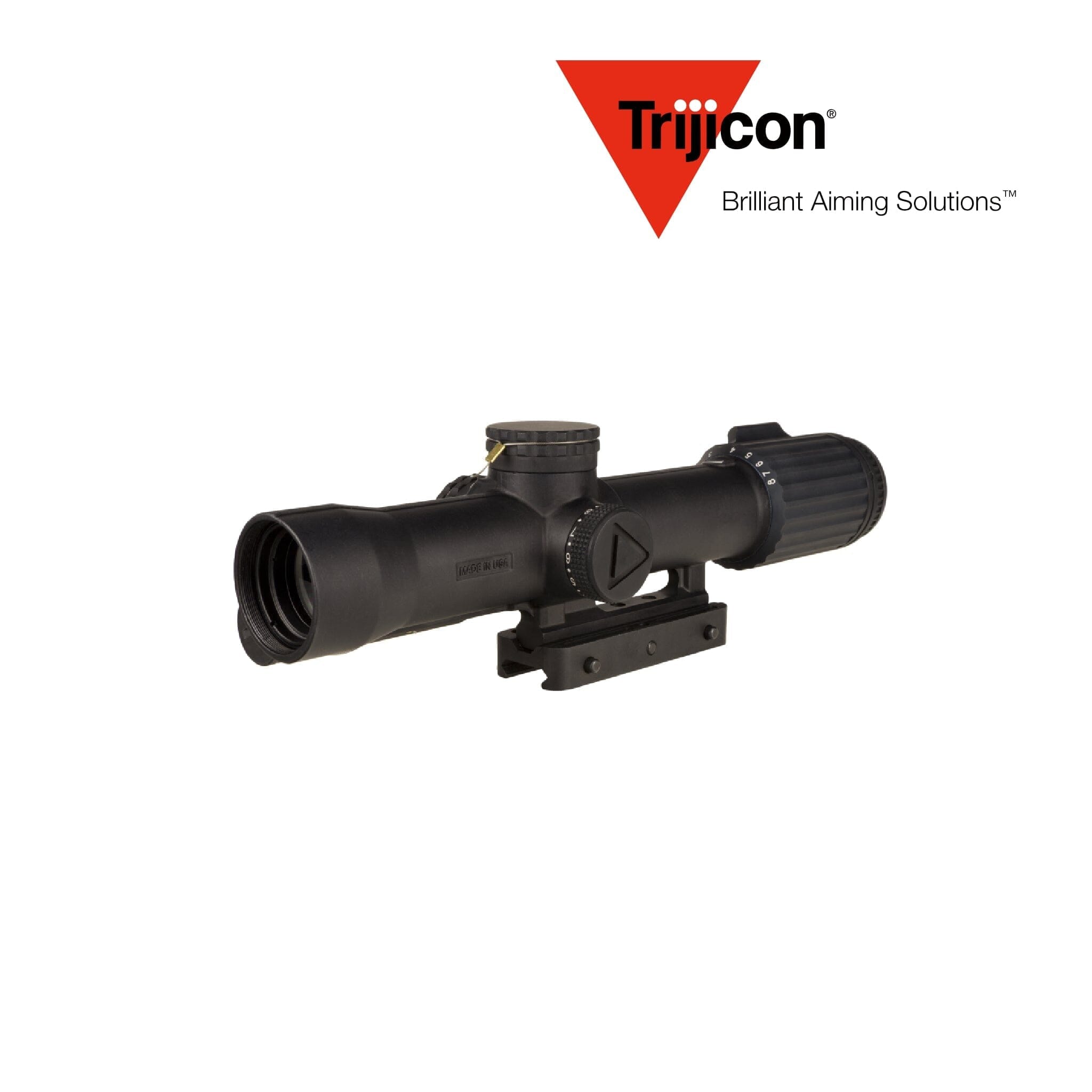 Trijicon VCOG 1-8x28 LED Riflescope Red MRAD Crosshair Dot Reticle Rifle Scope Trijicon 